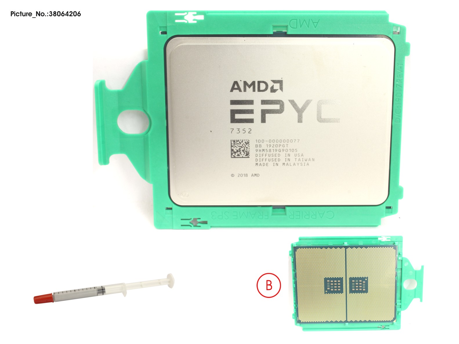 CPU SPARE AMD EPYC 7352