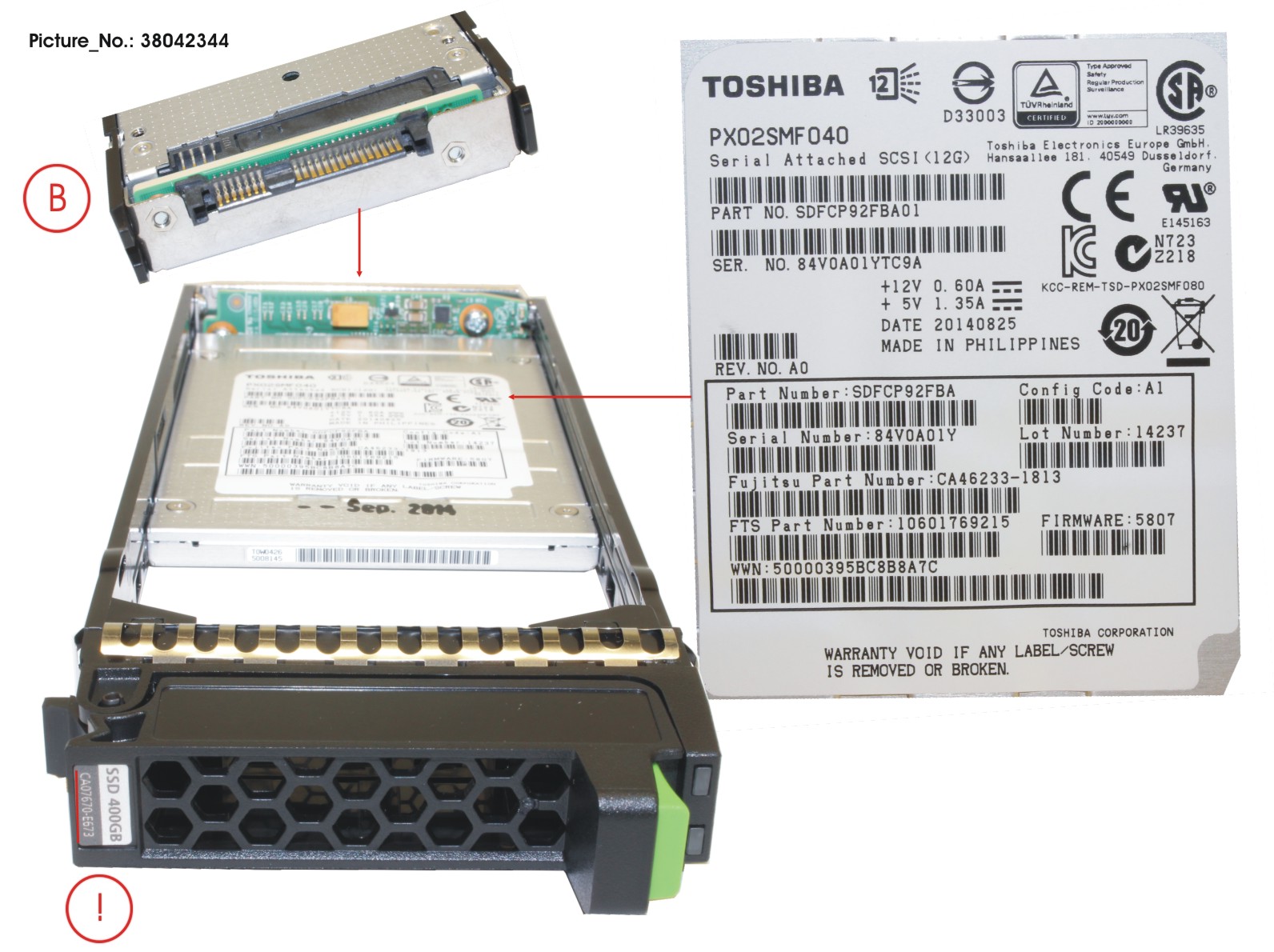 DX S3 MLC SSD 2.5 400GB SAS3 X1 DX S3 MLC SSD 2.5 400GB SAS3 X1