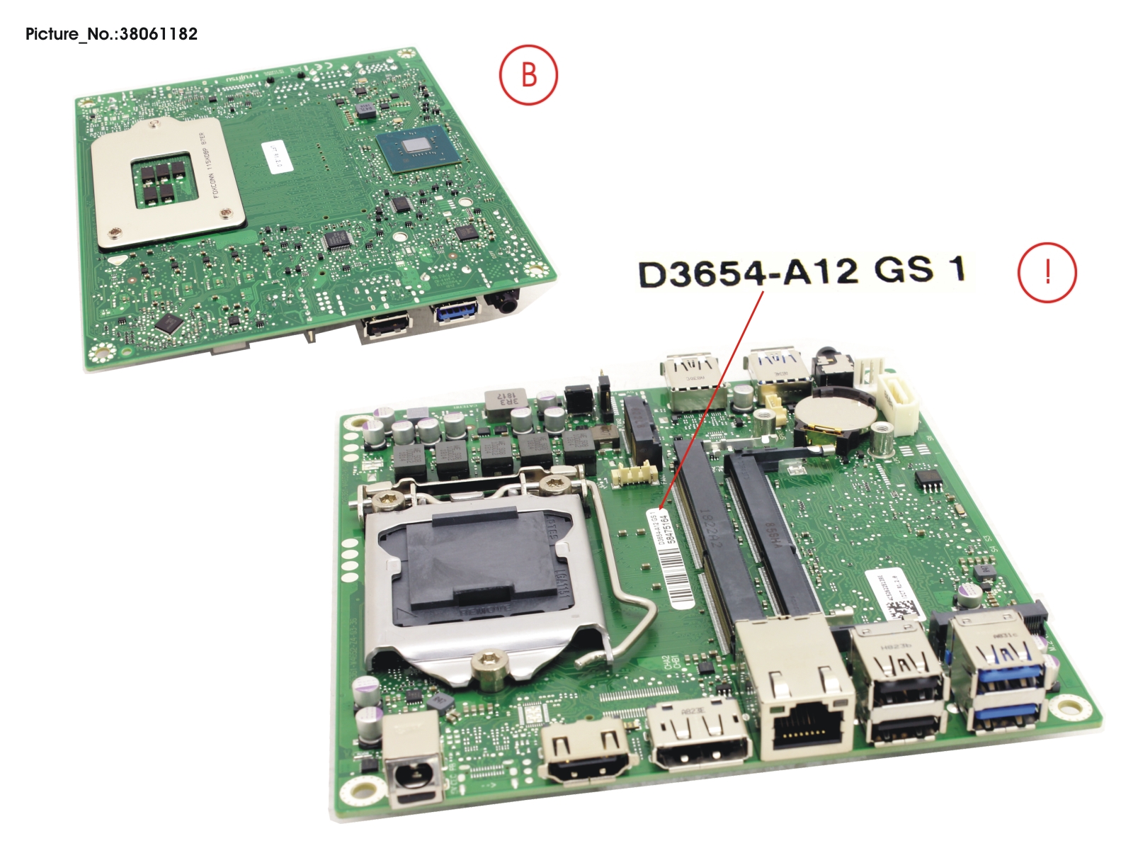 FUJITSU MAINBOARD D3654A