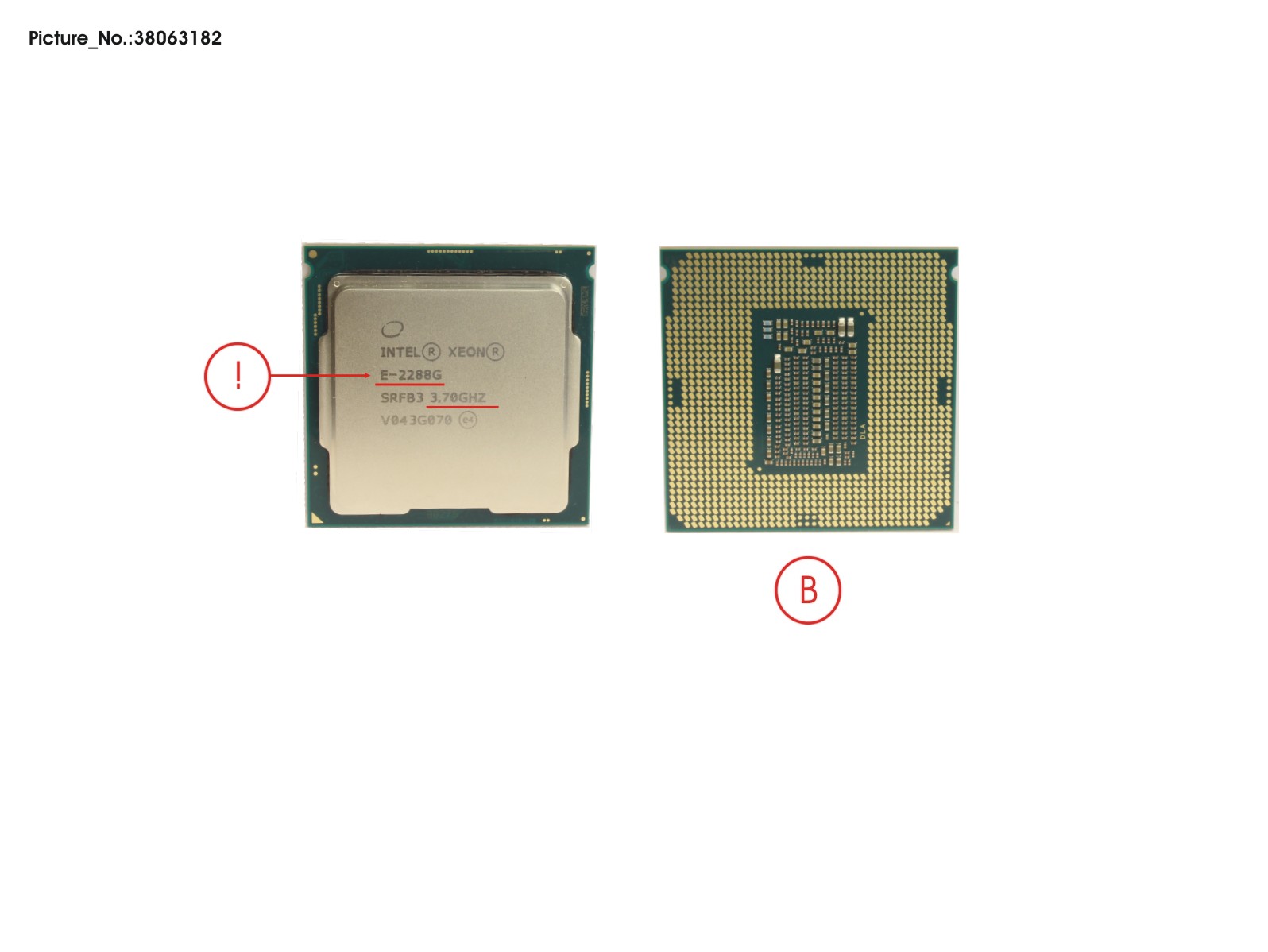 CPU XEON E-2288G 3.7GHZ 95W