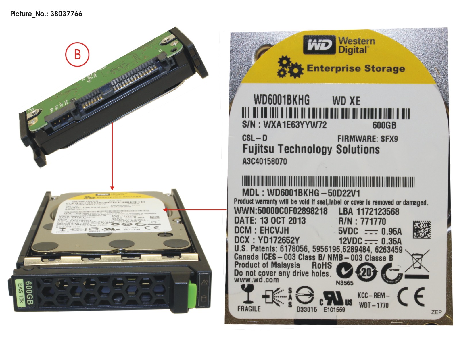 Fujitsu HD SAS 6G 600GB 10K HOT PL 2.5 Fujitsu HD SAS 6G 600GB 10K HOT PL 2.5