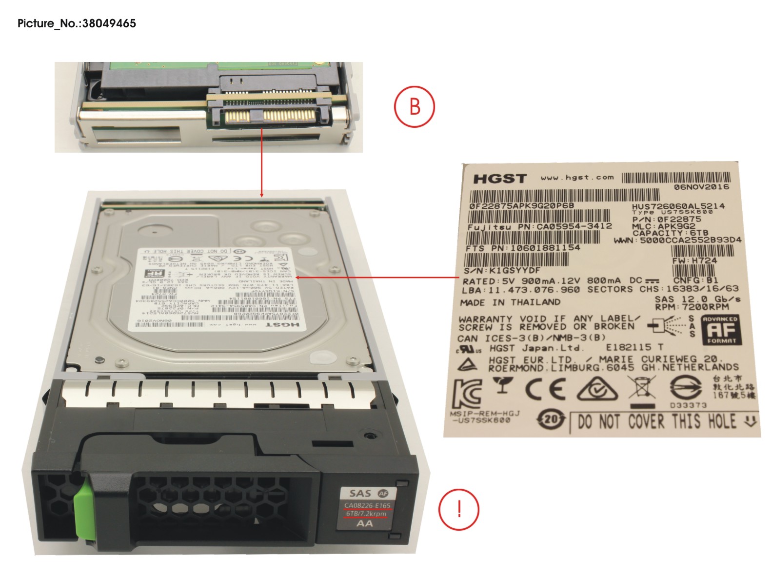 DX S4 HD DRIVE 3.5'  6TB 7.2K