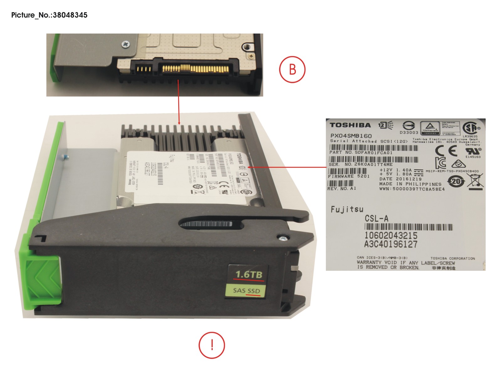 JX60 S2 MLC SSD 1.6TB 10DWPD SPARE