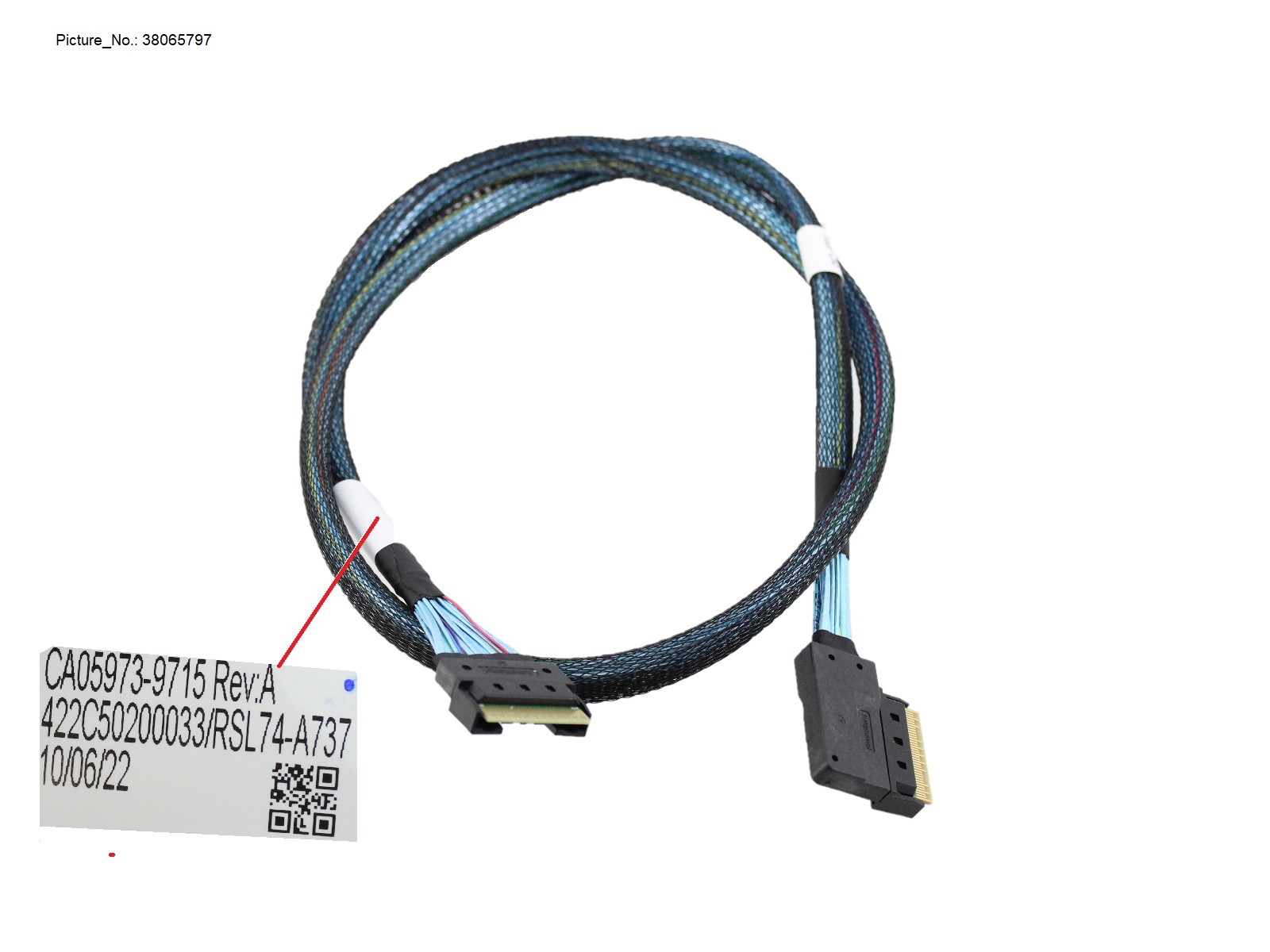 RX4770M6 8XSAS SLIMLINE CABLE FOR EP/CP6