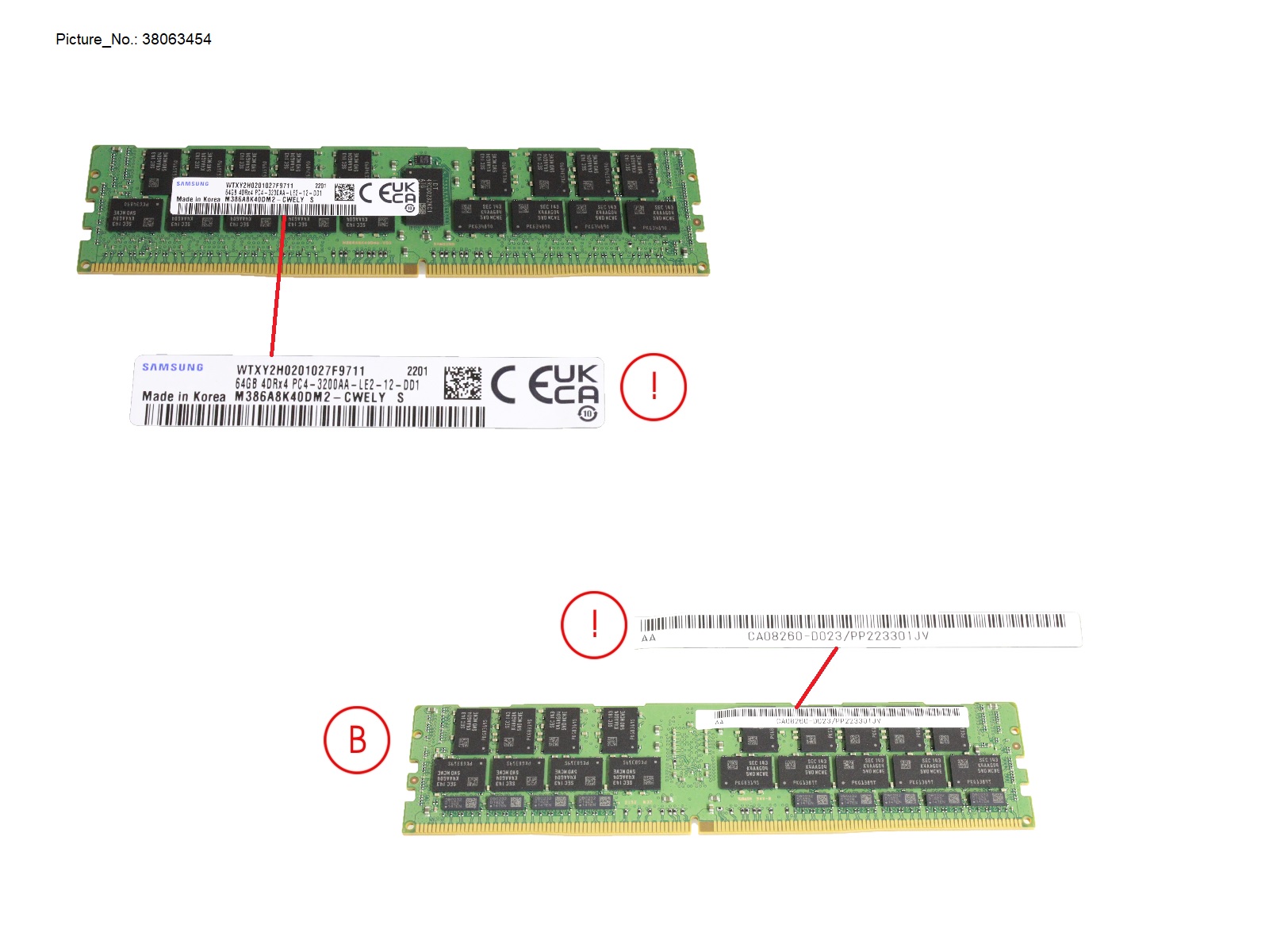 FUJITSU DX MR/HE SPARE 64GB-DIMM