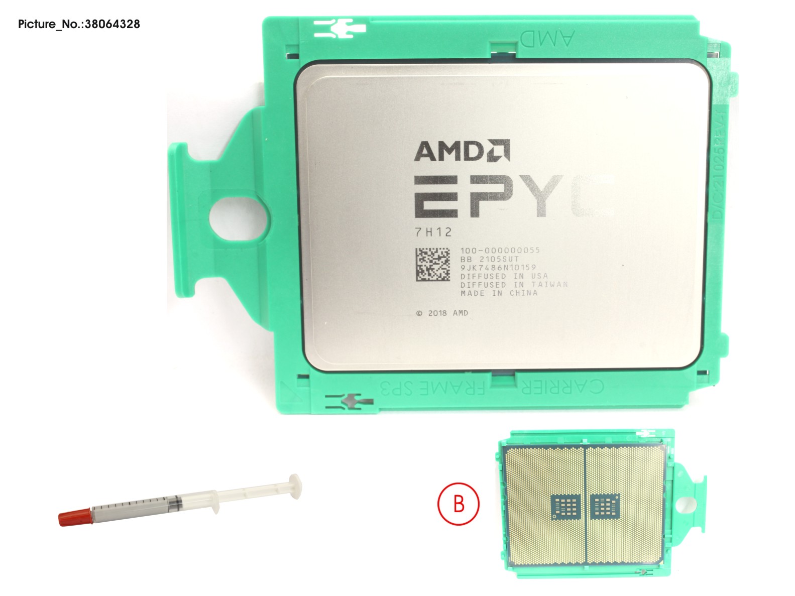 CPU SPARE AMD EPYC 7H12