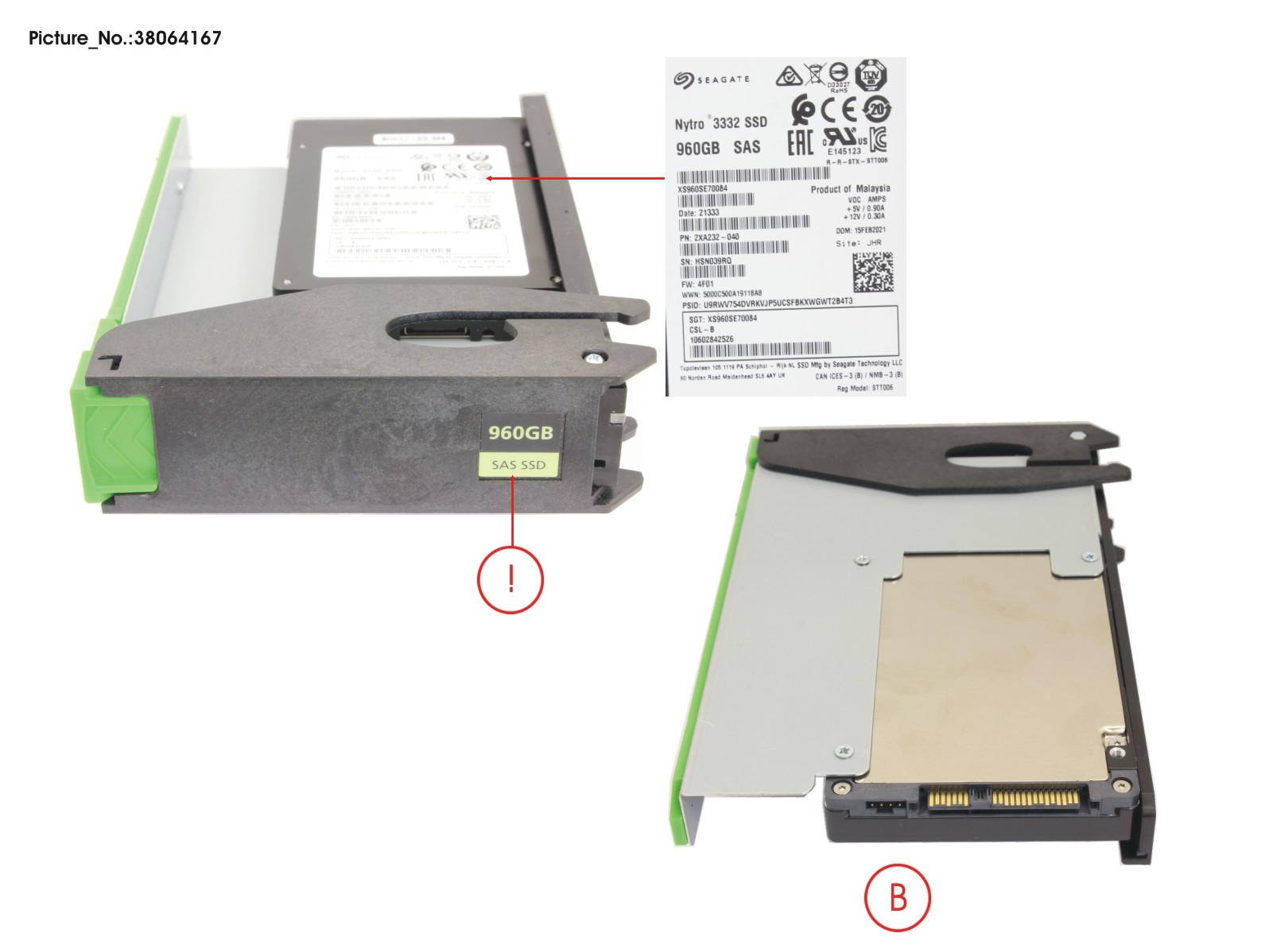 JX60 S2 TLC SSD 960GB RI