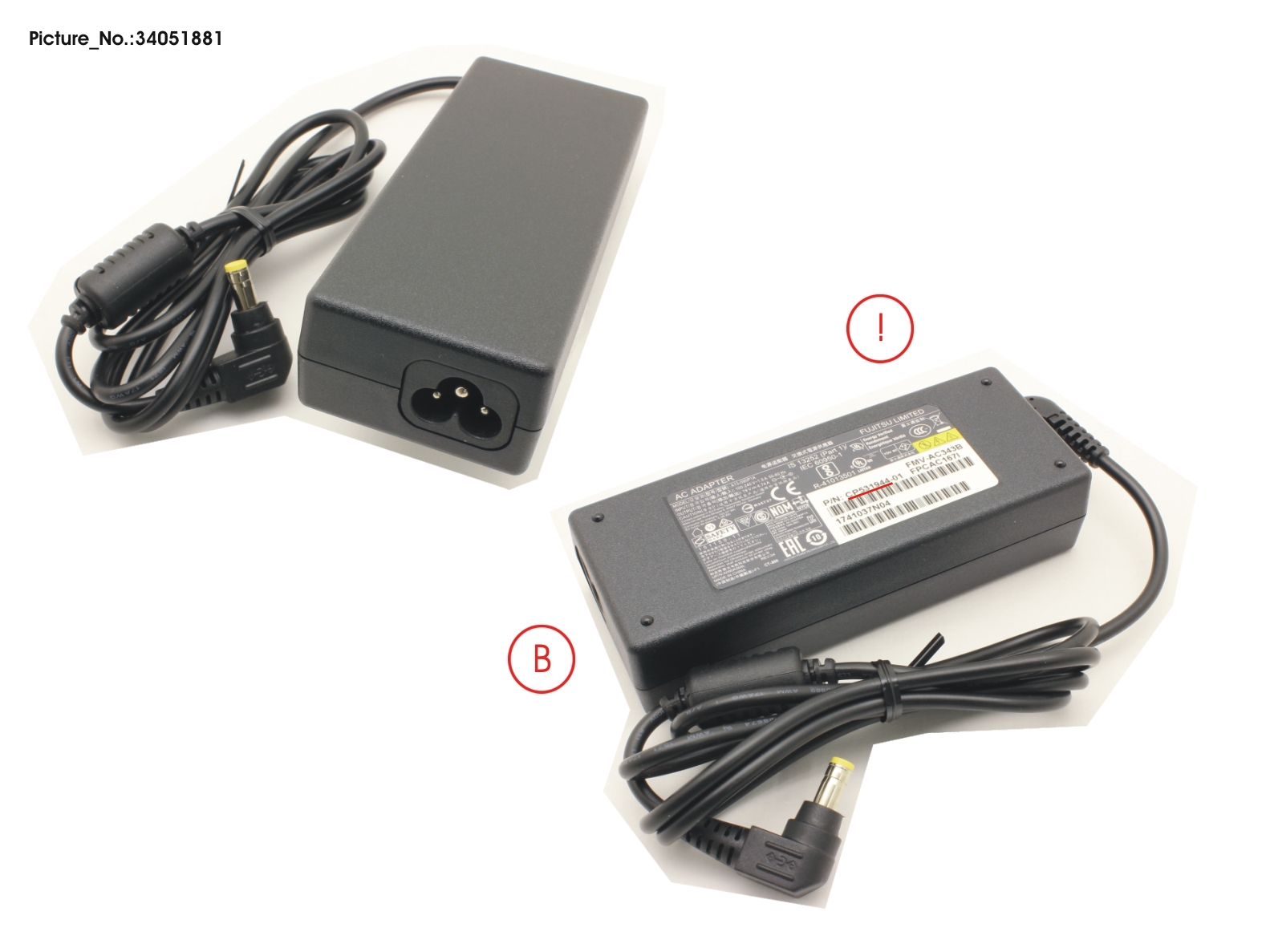 AC-ADAPTER 19V 90W (3-PIN)