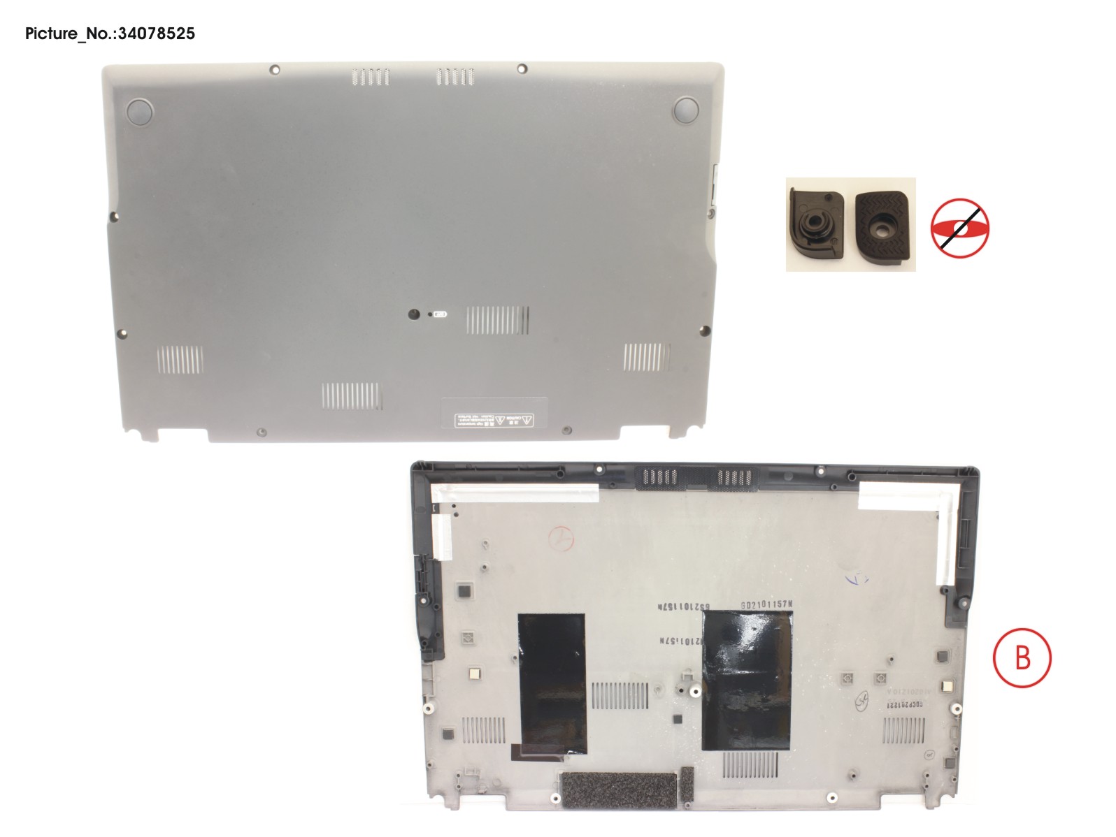 LOWER ASSY BLACK W/ SIM CARD SLOT