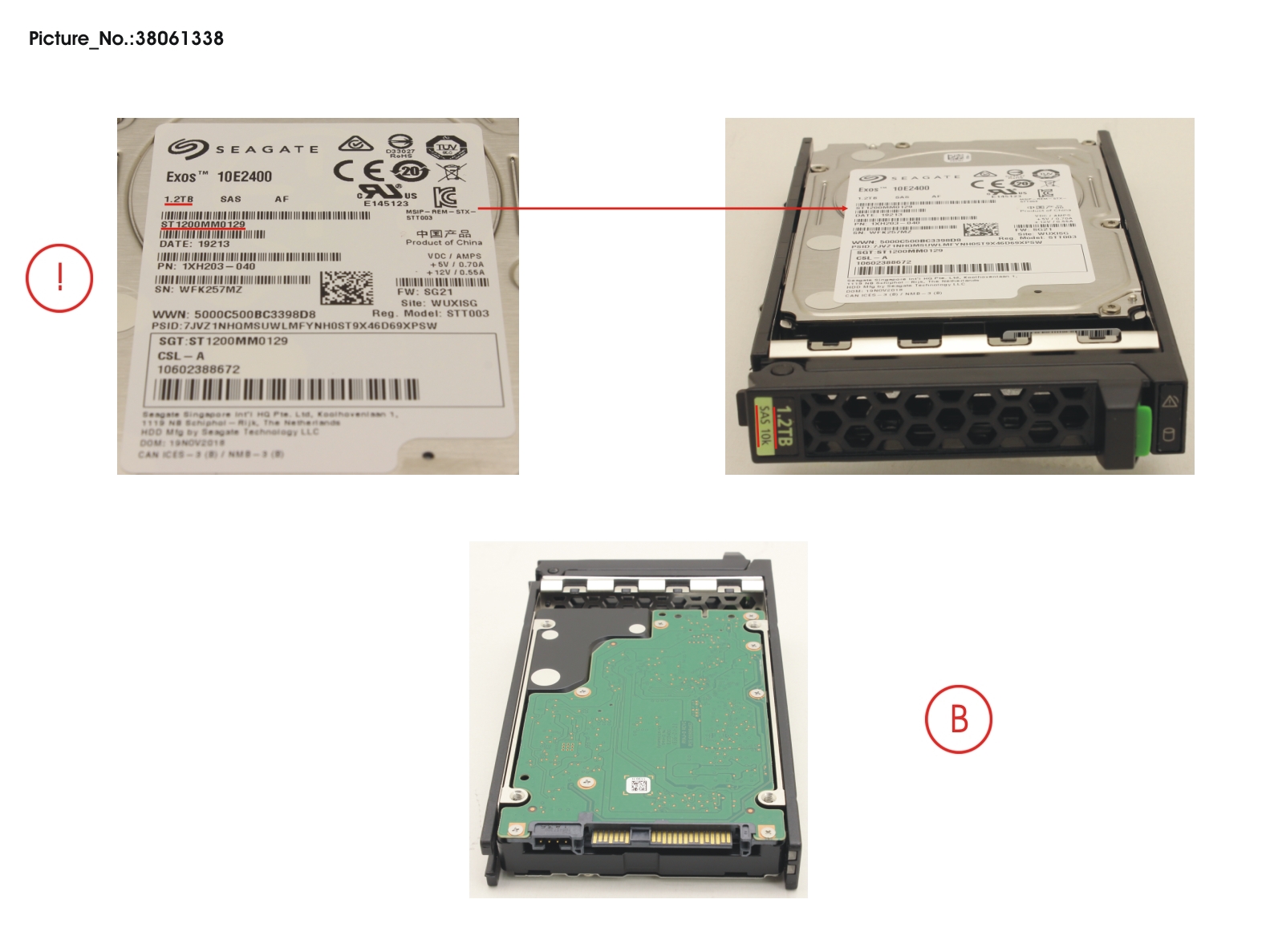 HD SAS 12G 1.2TB 10K 512E HOT PL 2.5 EP