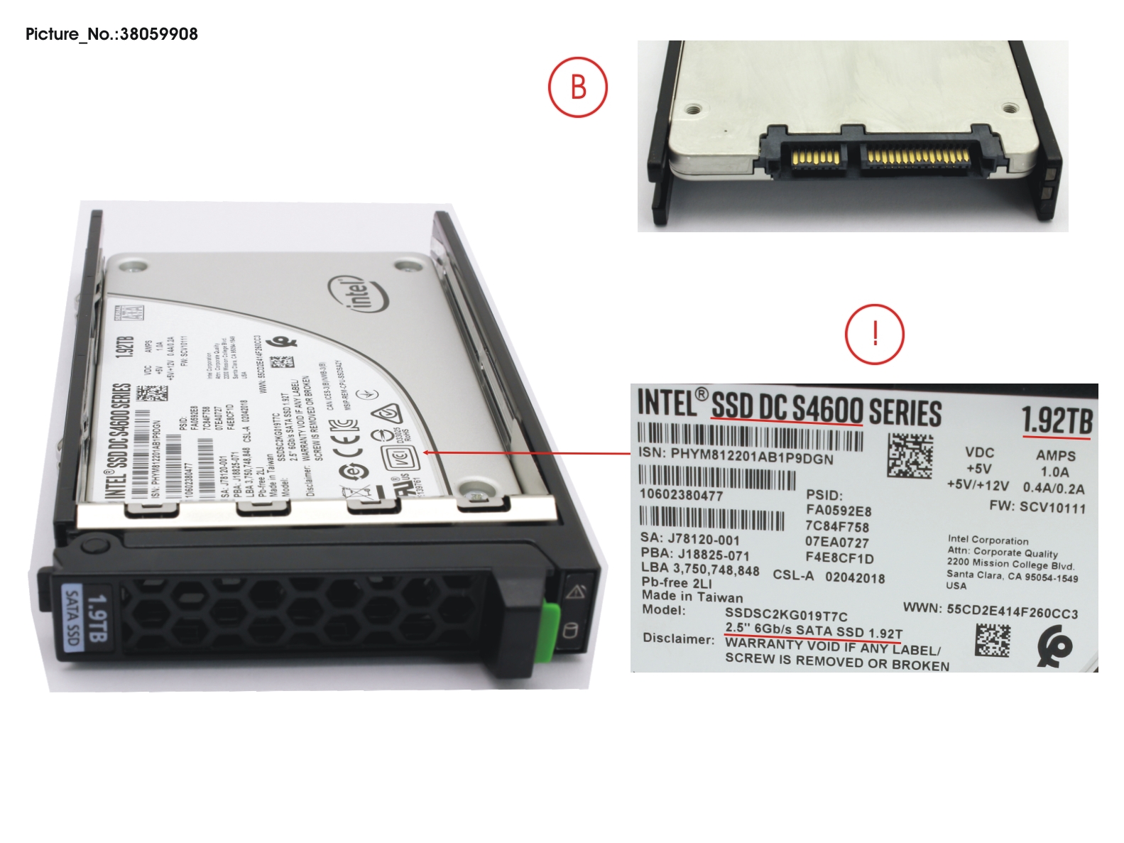 SSD SATA6G 1.92TB MIX-USE 2.5 HP S4600