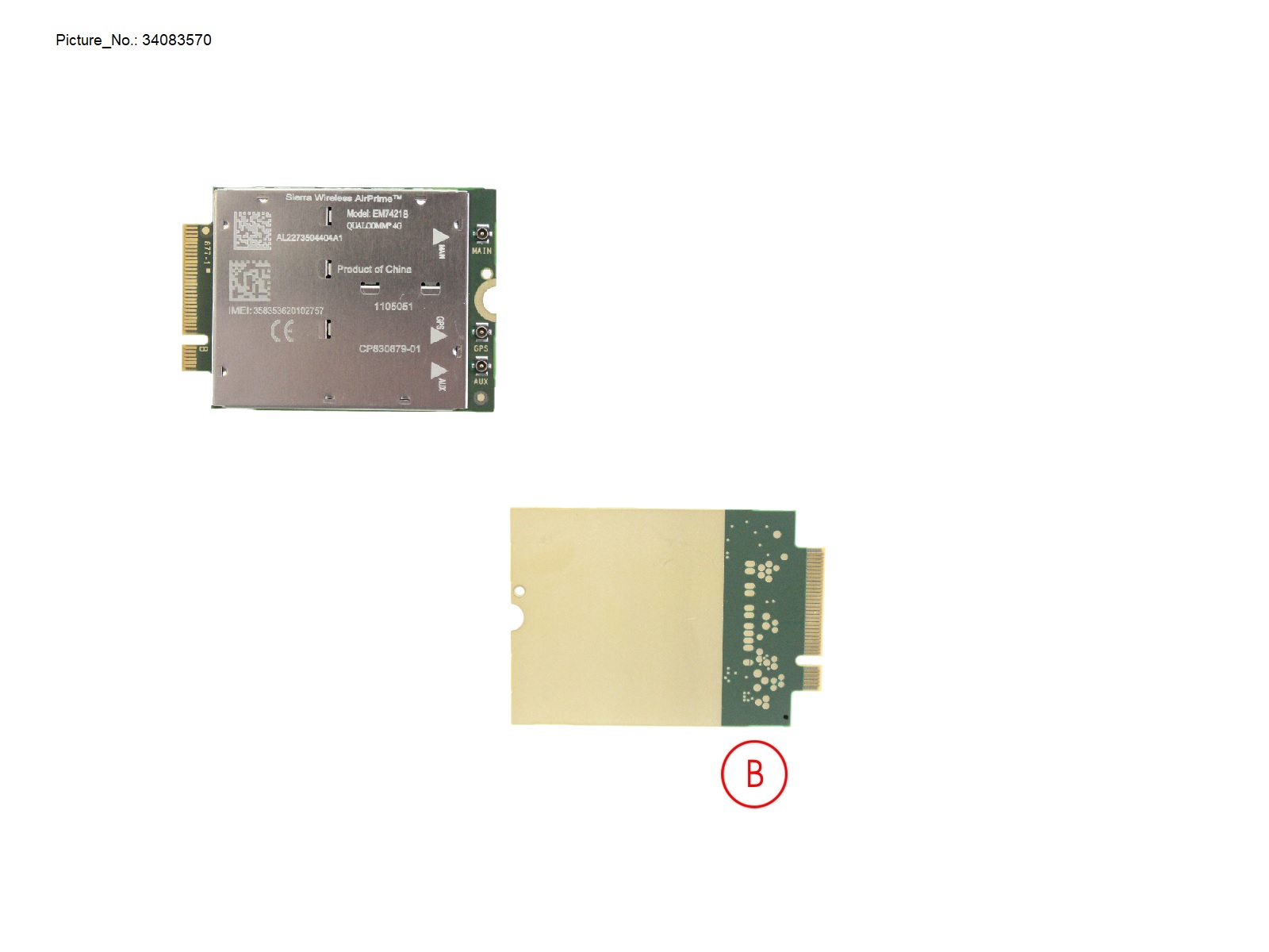 WWAN MODULE EM7421B (4G) WWAN MODULE EM7421B (4G)