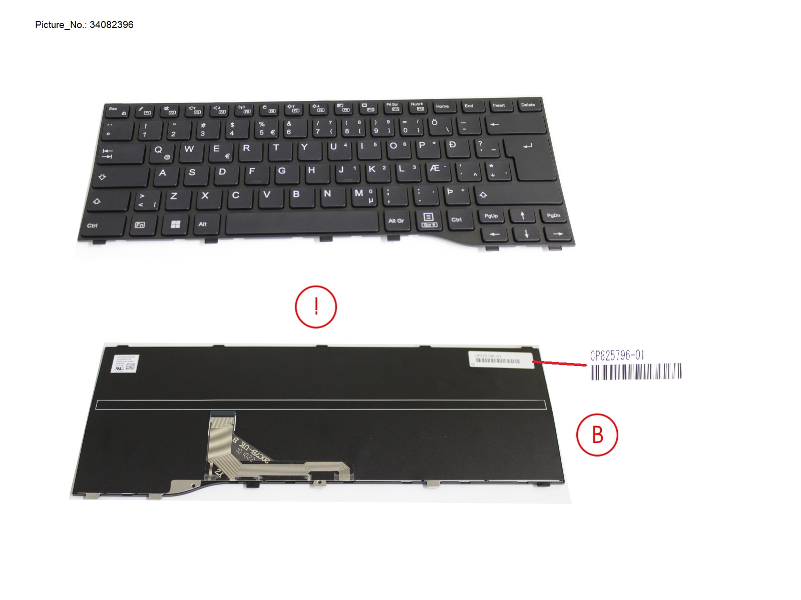 KEYBOARD BLACK ICELAND WIN11