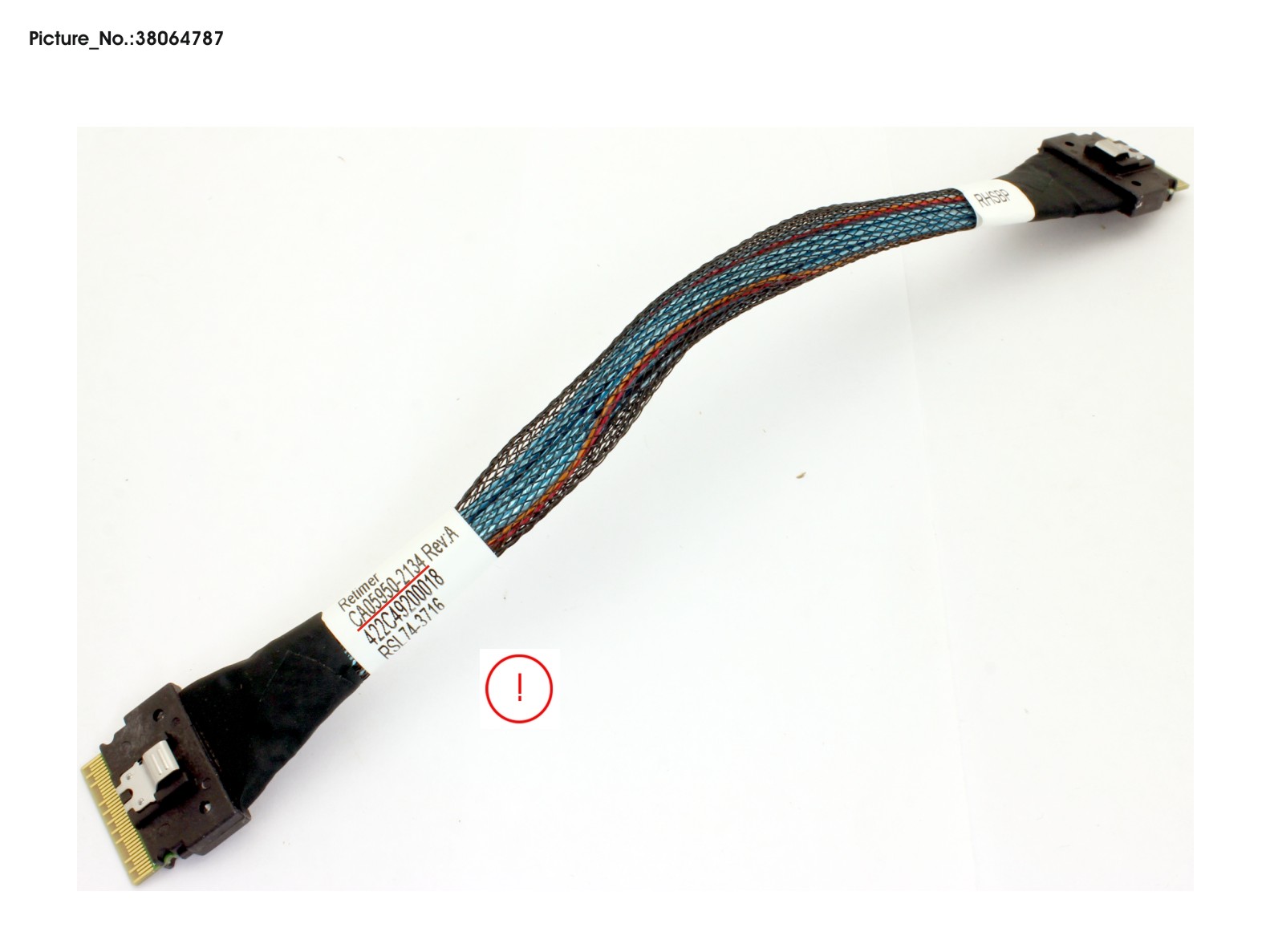 DATA RE-TIMER TO REAR 4X BP CABLE