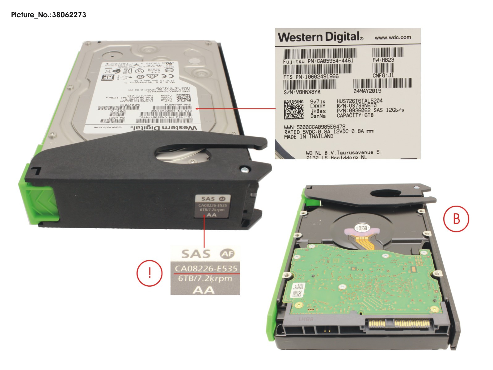 DX S3/S4 HDDE HD DRIVE 6TB 7.2K DX S3/S4 HDDE HD DRIVE 6TB 7.2K