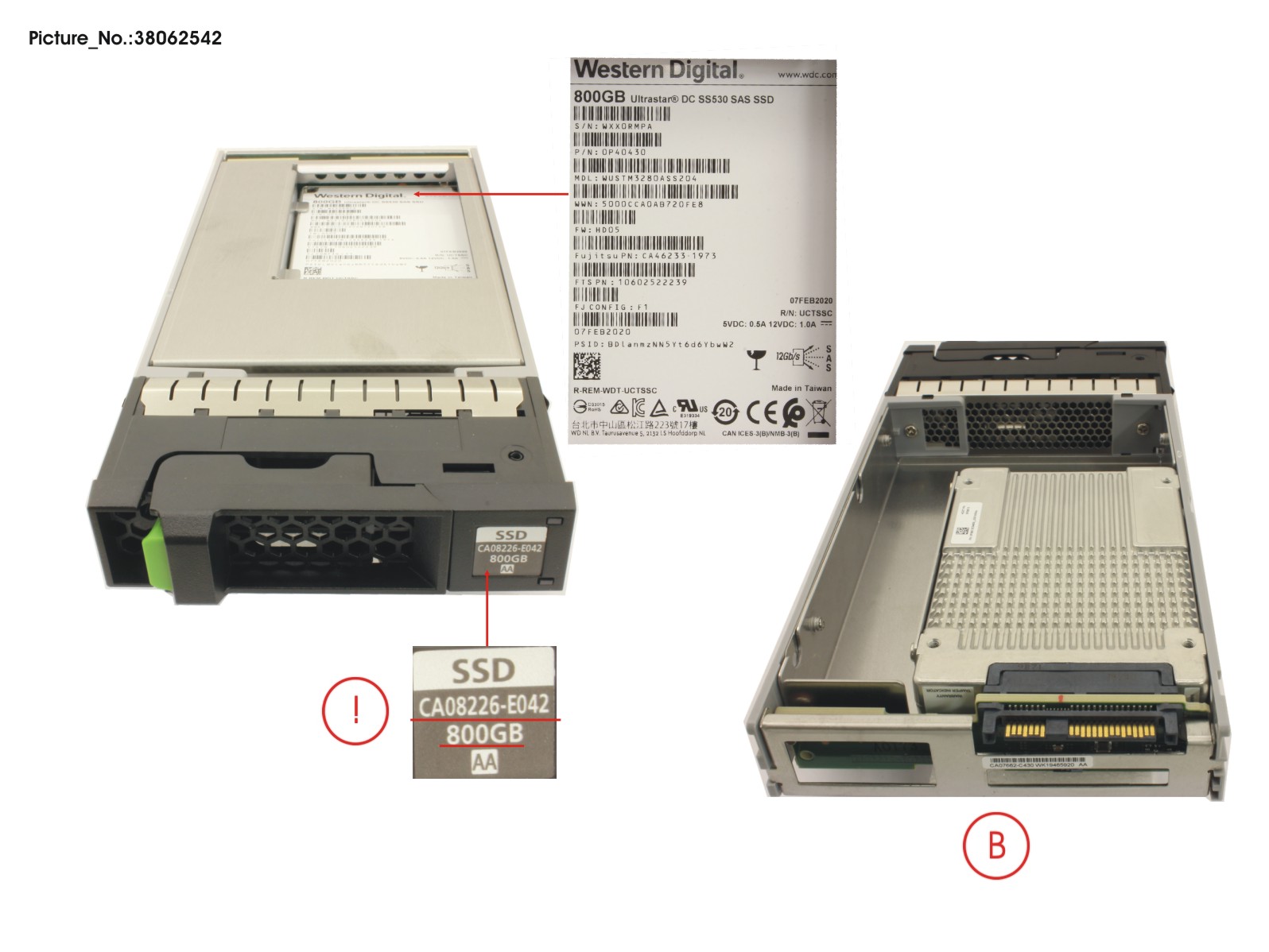 DX S5 SSD SAS 3.5 800GB 12G DX S5 SSD SAS 3.5 800GB 12G