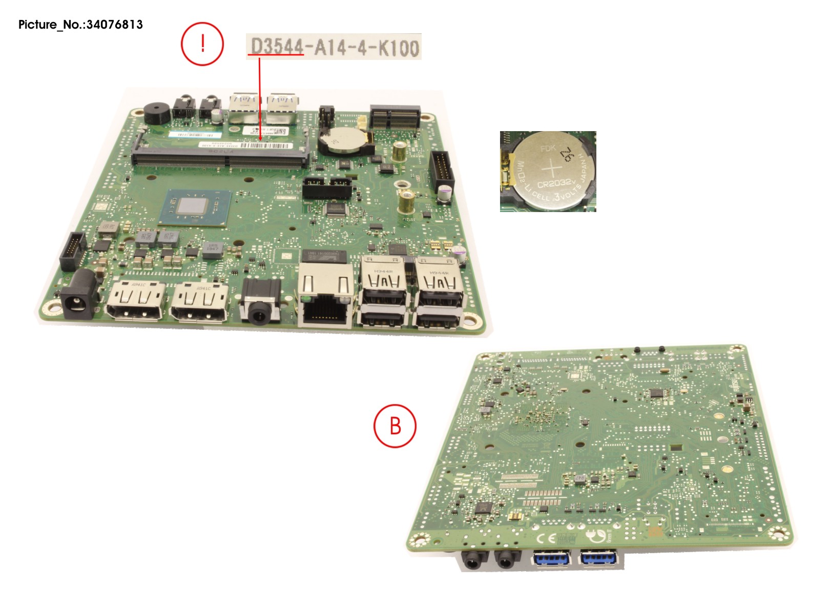 MAINBOARD D3544A