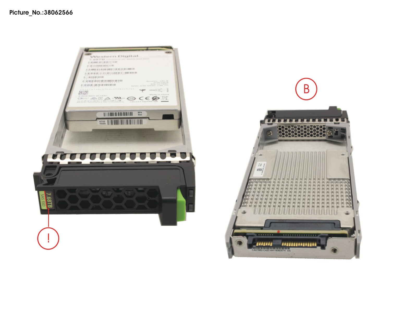 JX40 S2 TLC SSD 7.68TB RI