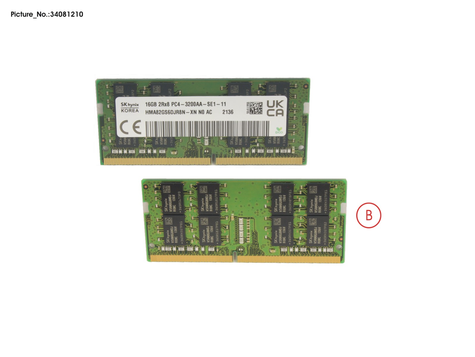 MEMORY 16GB DDR4-3200