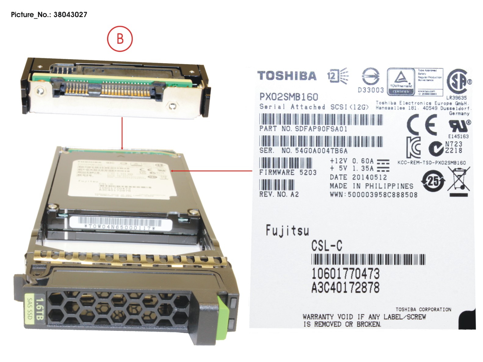 JX40 S2 2,5 MLC SSD 1.6TB