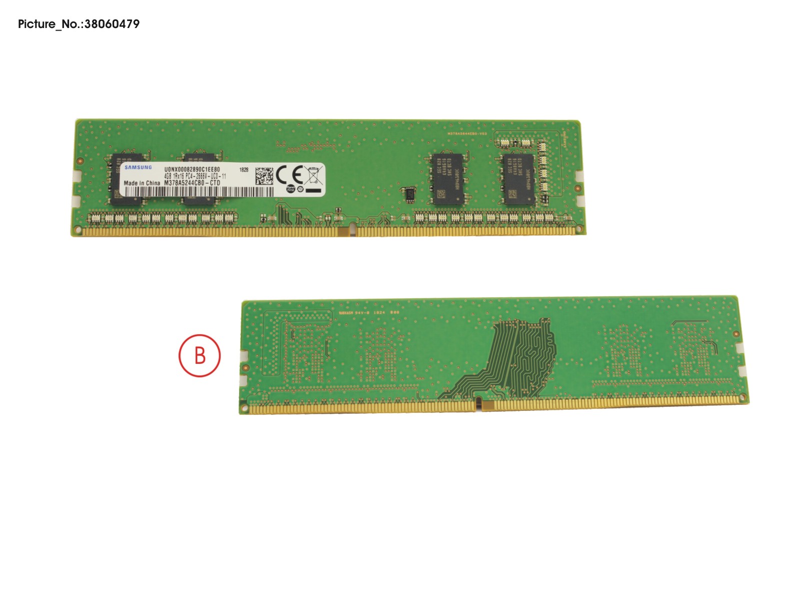 MEMORY 4GB DDR4-2666 UD
