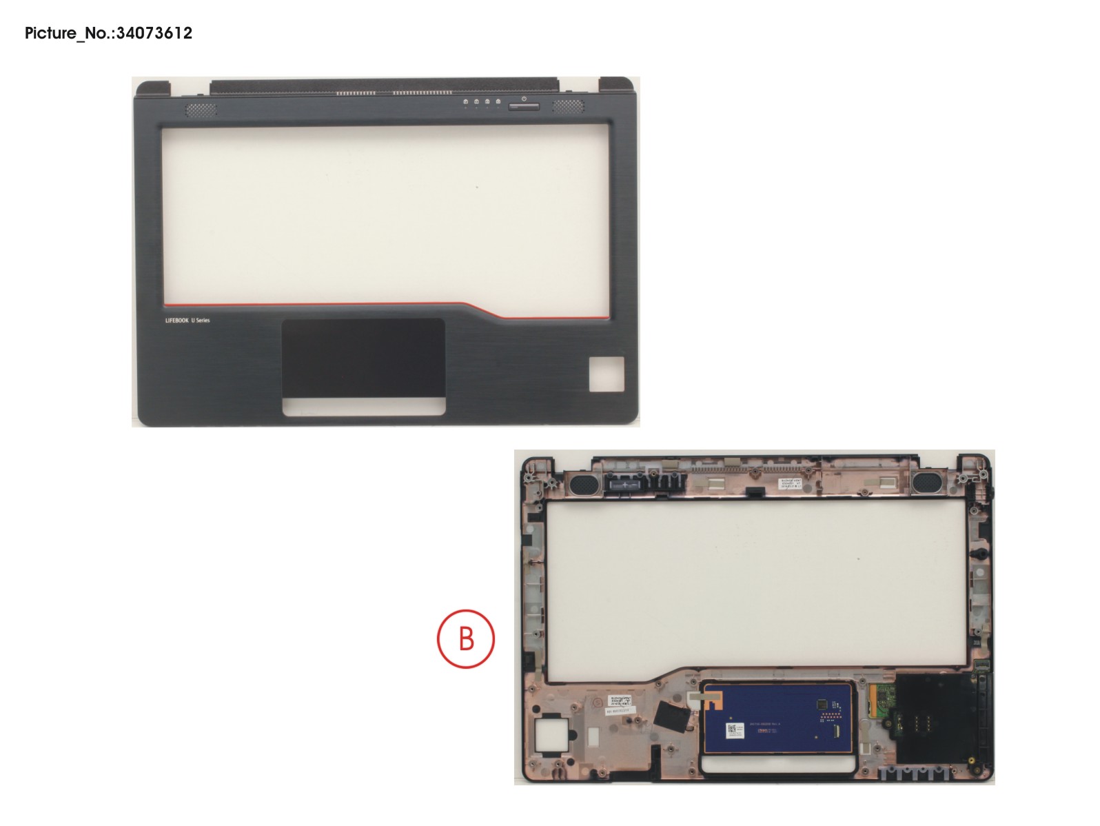 UPPER ASSY W/ SC, W/ PV HOLE