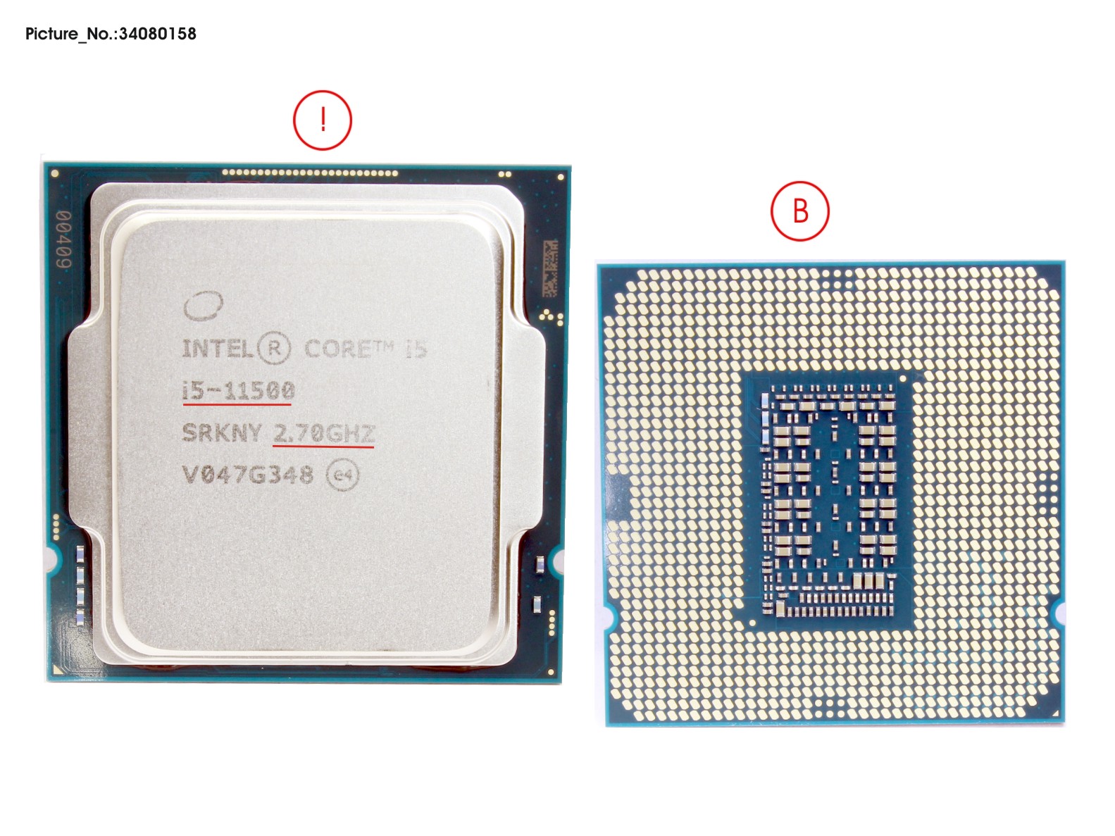 CPU INTEL CORE I5-11500 2,7GHZ 65W