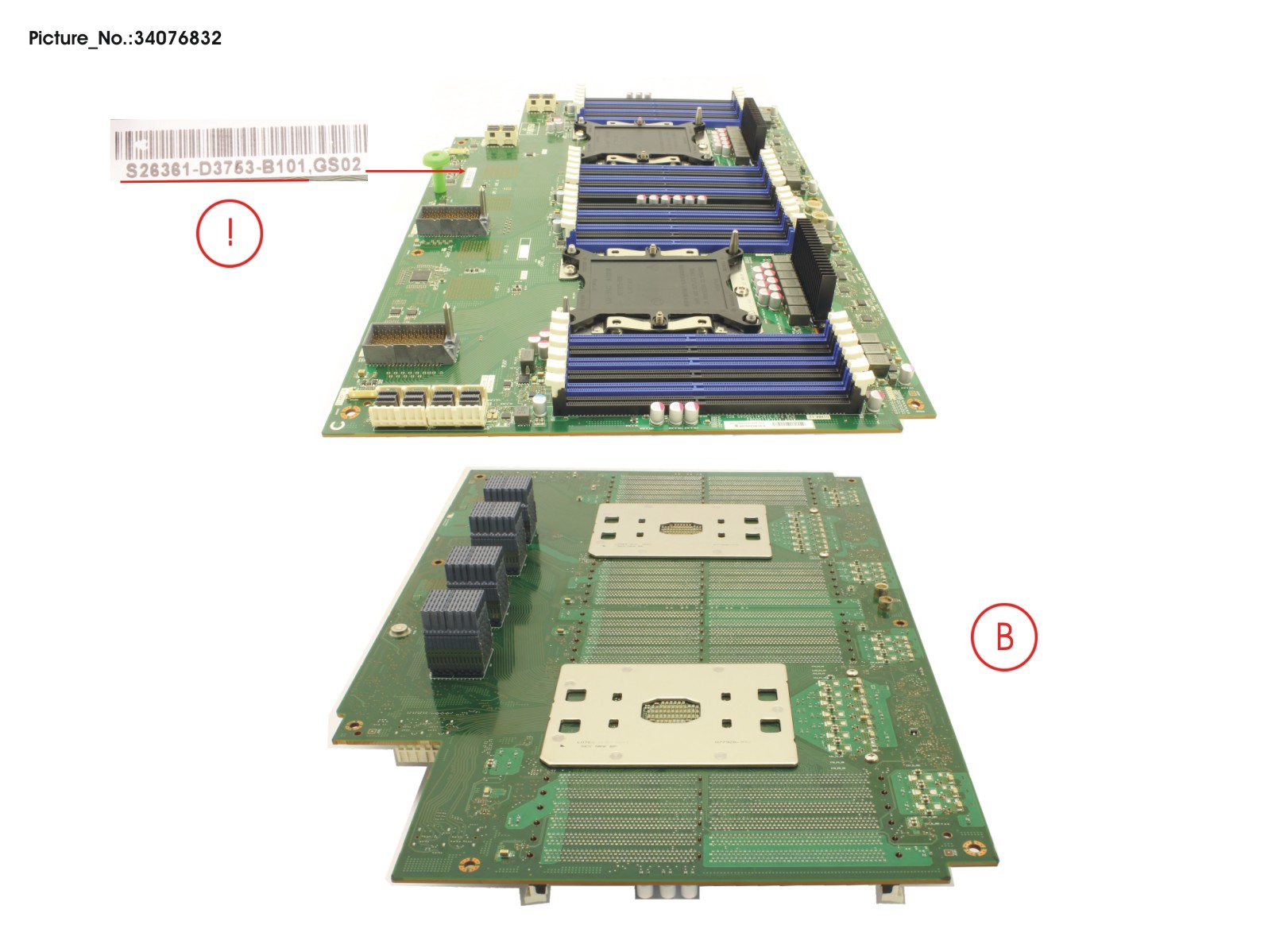 SYSTEMBOARD - TOP - AC/LC