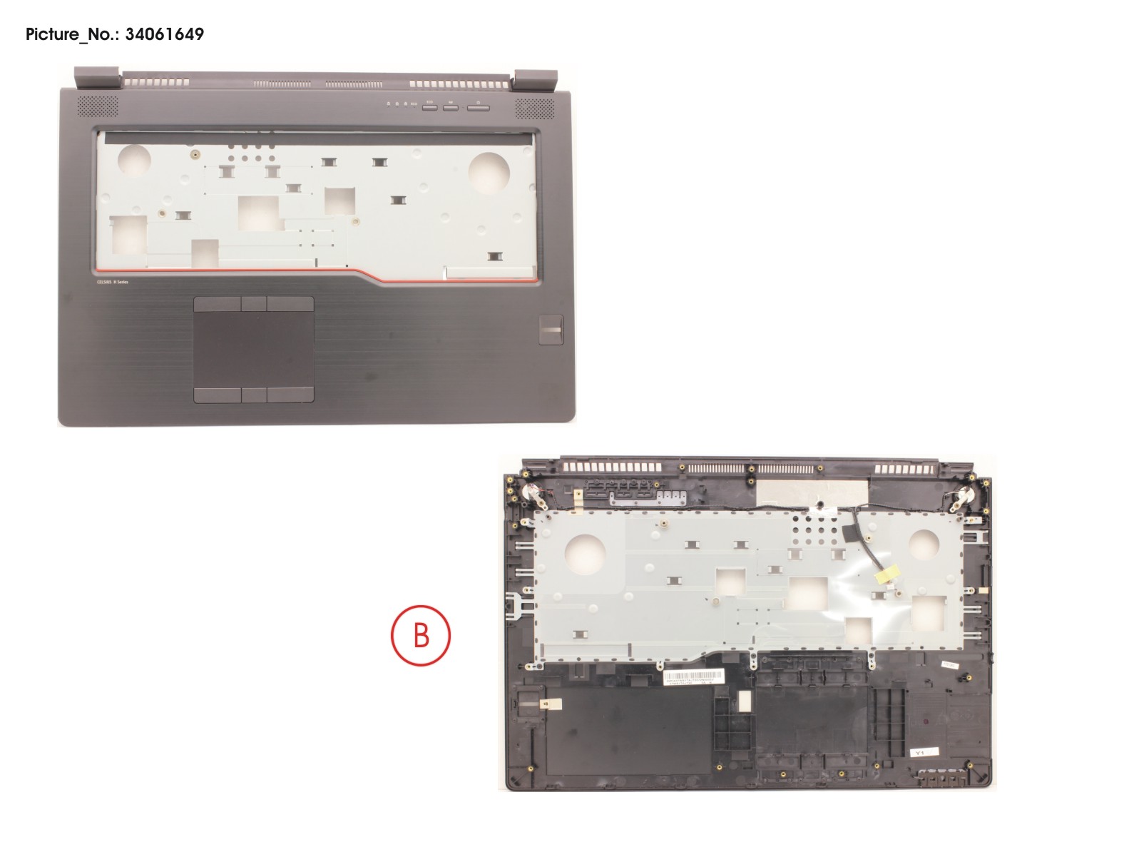 UPPER ASSY (INCL. SPEAKER) UPPER ASSY (INCL. SPEAKER)