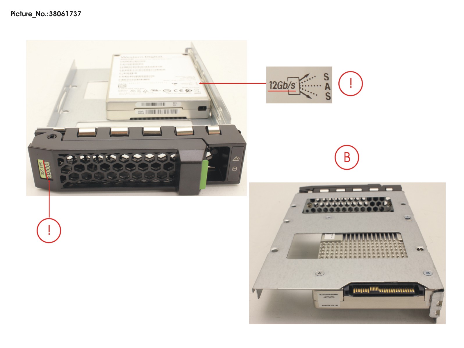 SSD SAS 12G 800GB MIXED-USE 3.5 H-P EP