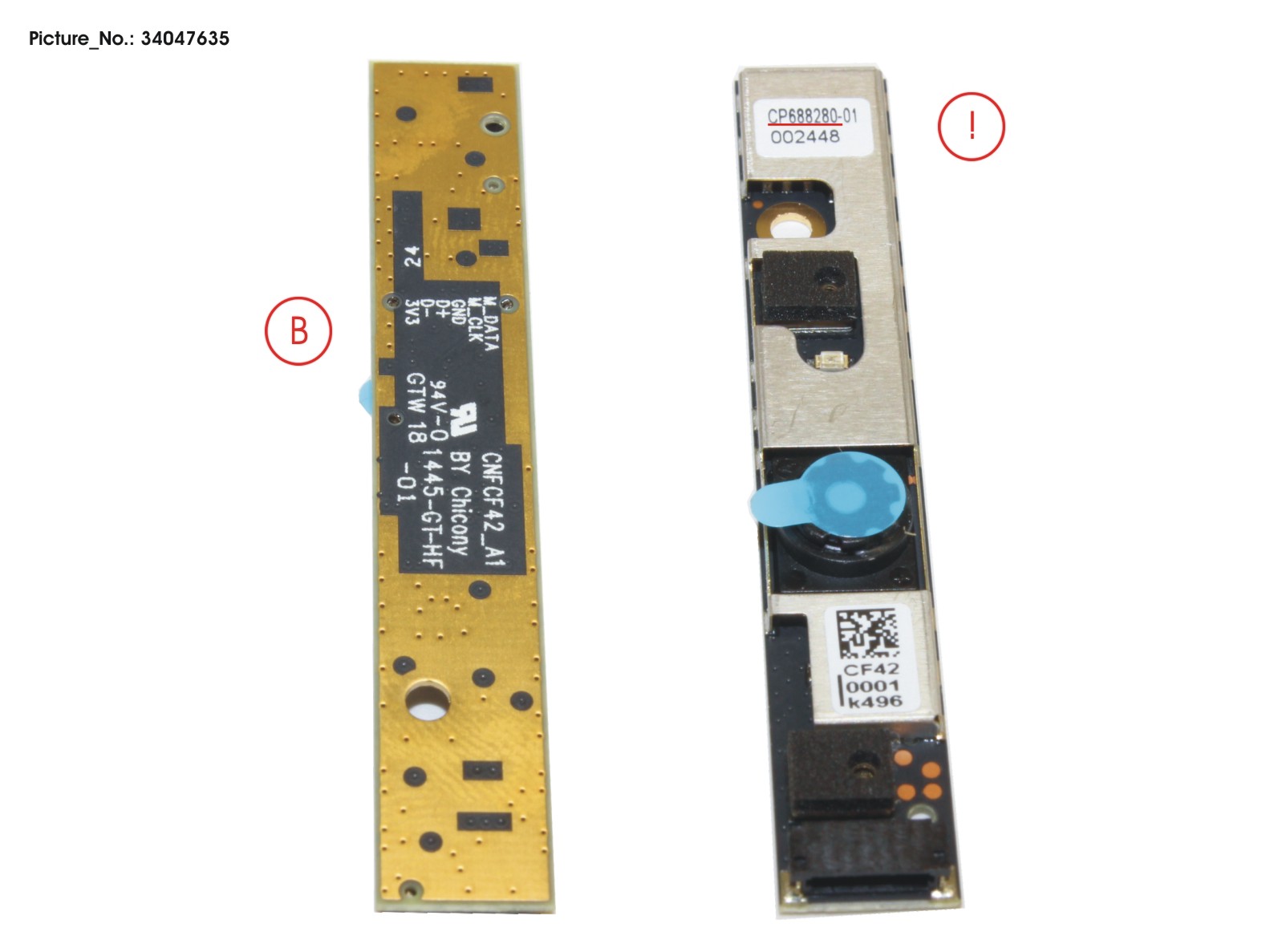 FUJITSU CAMERA MODULE W/MIC