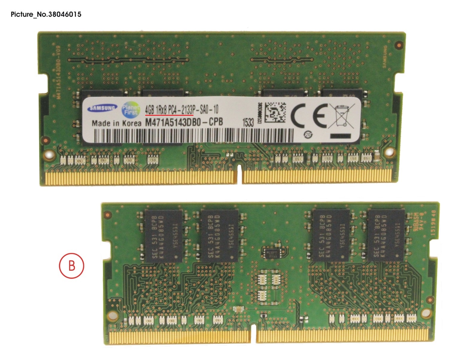 MEMORY 4GB DDR4-2133