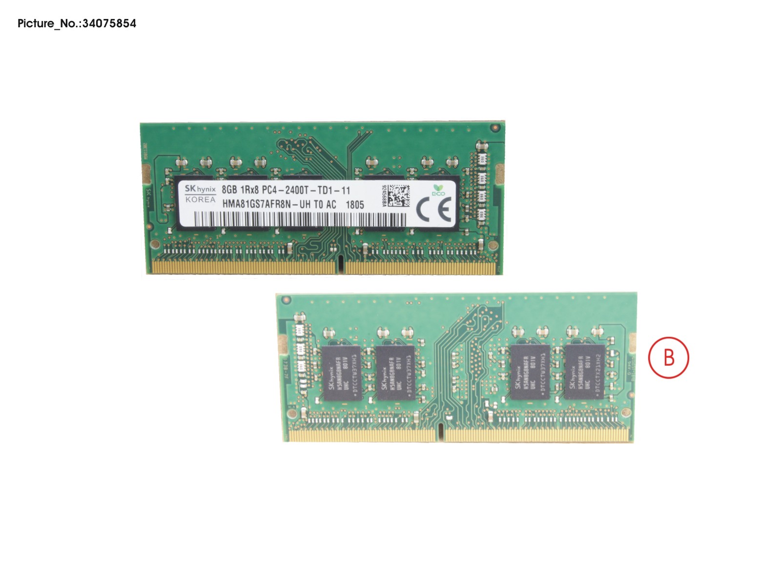 MEMORY 8GB DDR4 W/ECC MEMORY 8GB DDR4 W/ECC