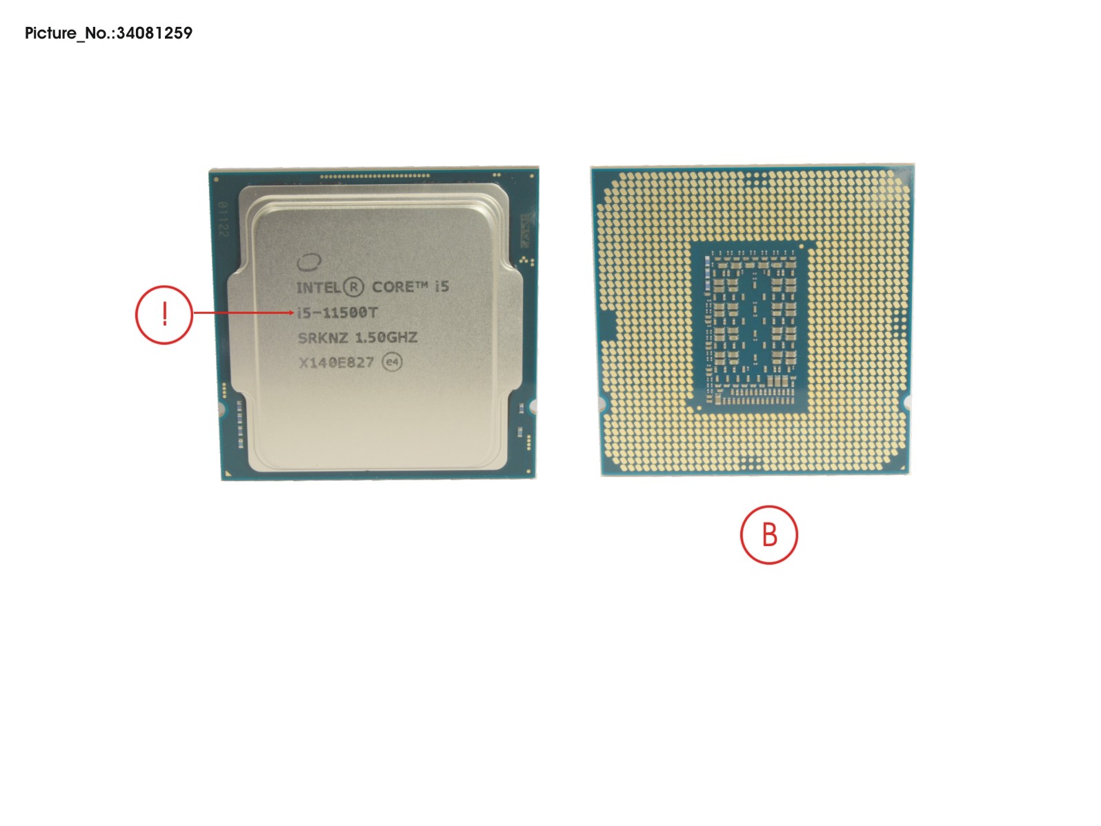 CPU INTEL CORE I5-11500T 1,5GHZ 35W