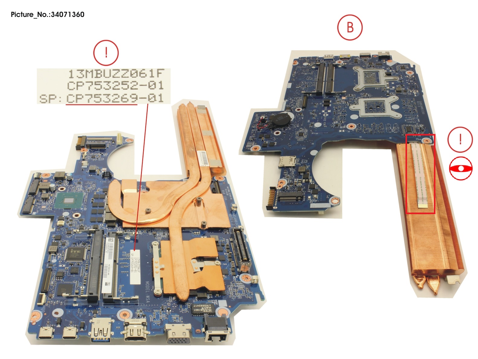 MAINBOARD ASSY I7-8850H P3200 N18E-Q1