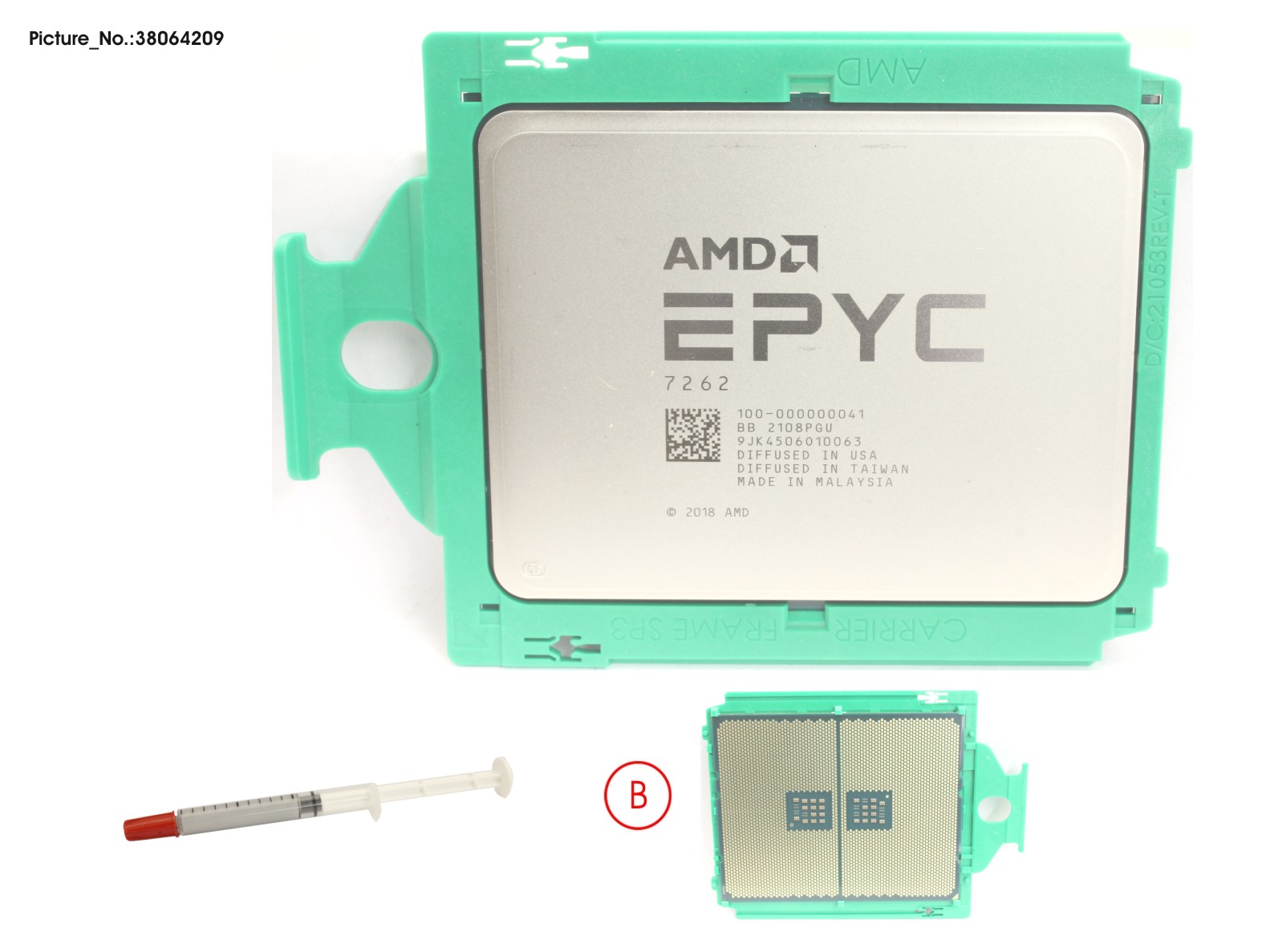 CPU SPARE AMD EPYC 7262