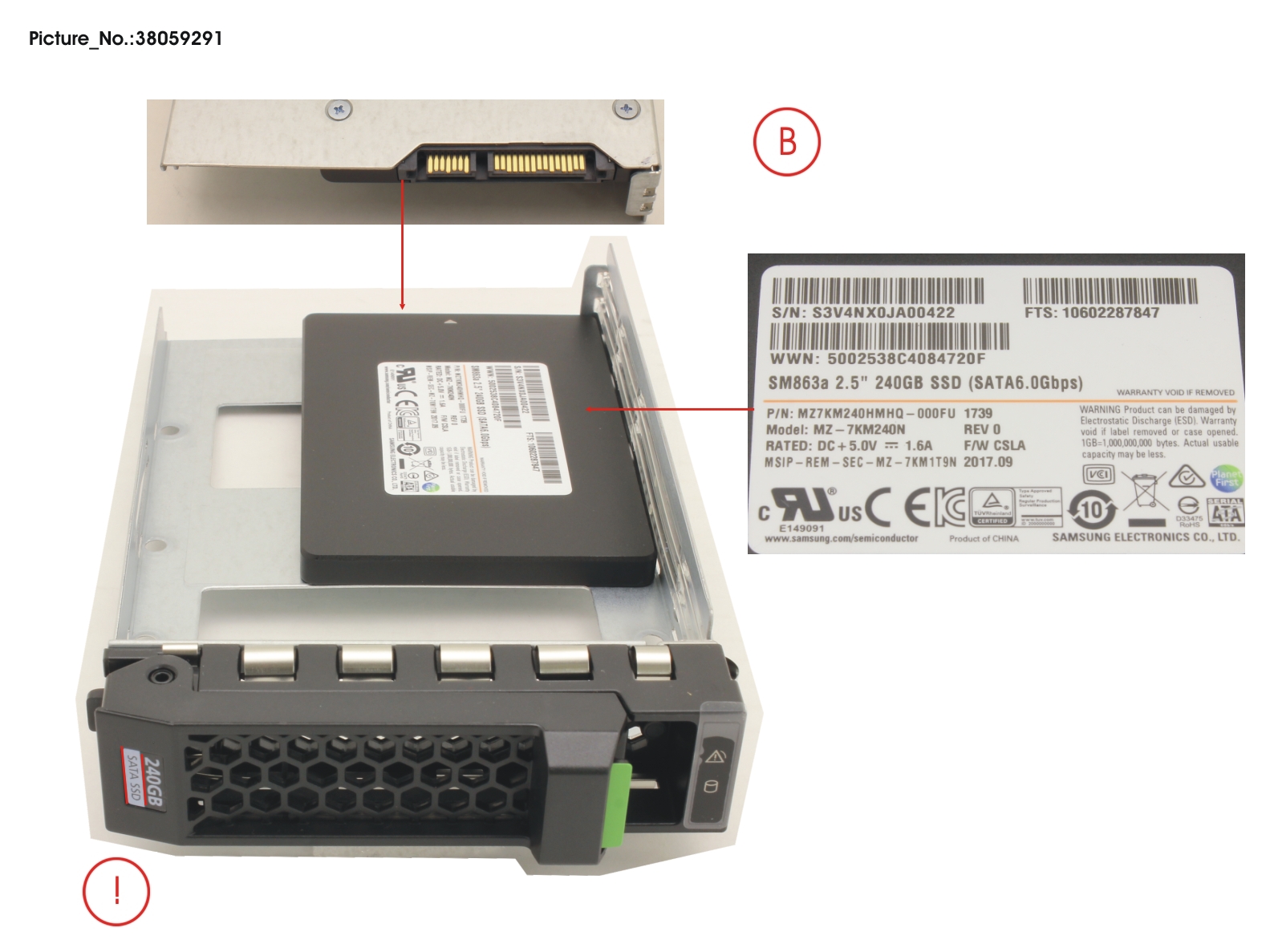 SSD SATA 6G 240GB MIXED-USE 3.5 H-P EP