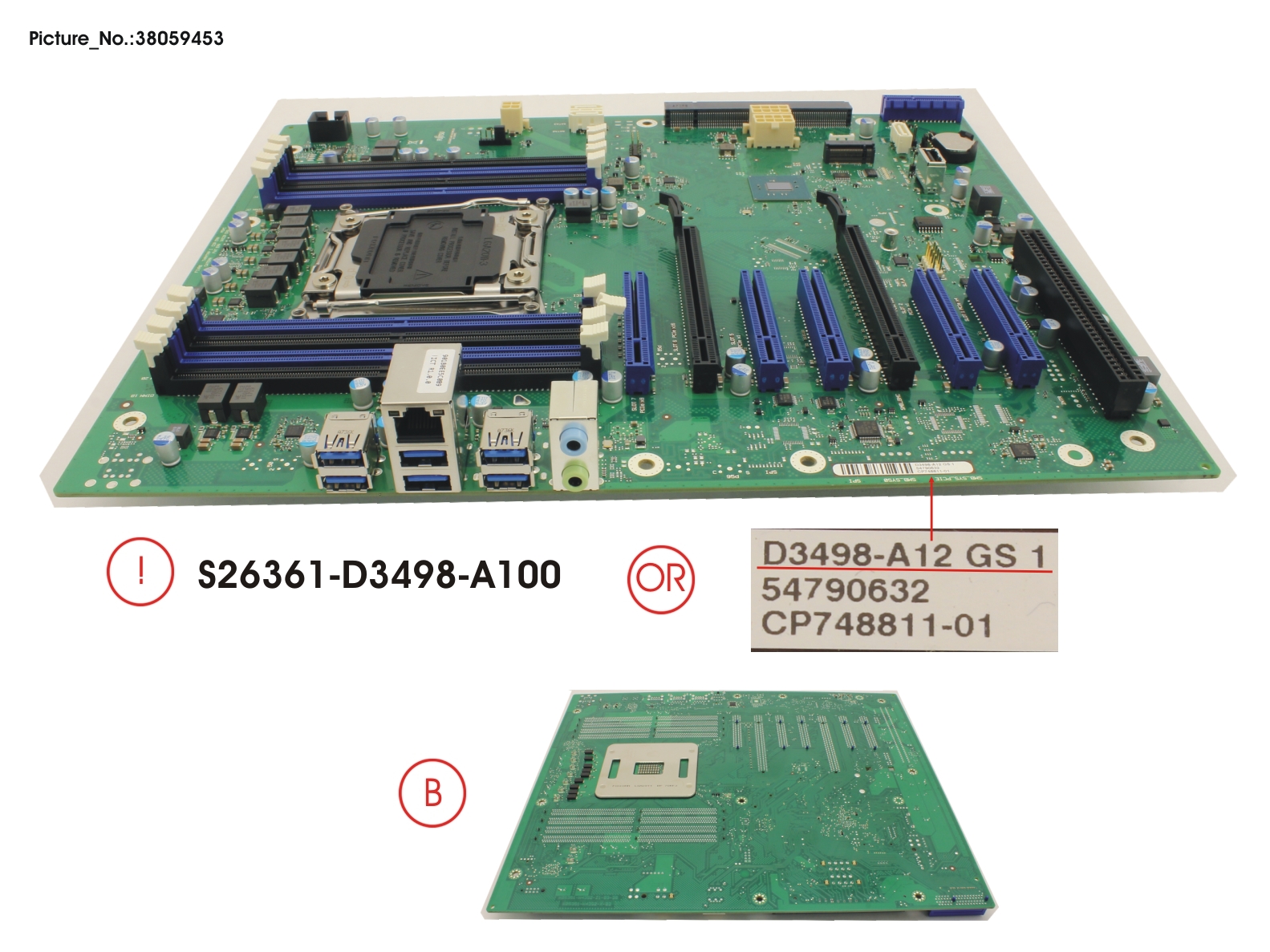 MAINBOARD D3498A