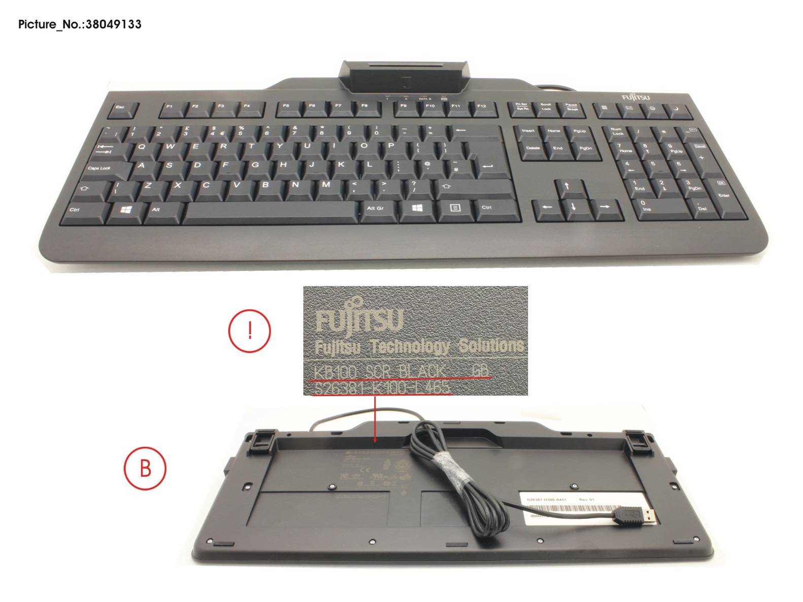 KB100 SCR BLACK GB