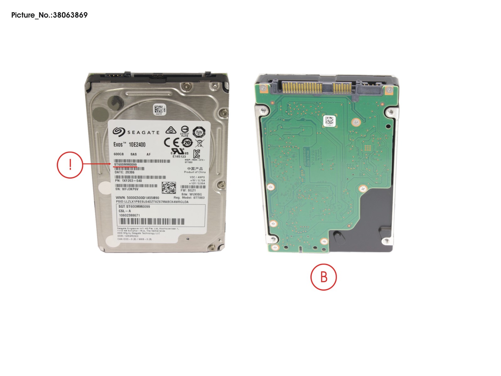 HD SAS 12G 600GB 10K SFF HP