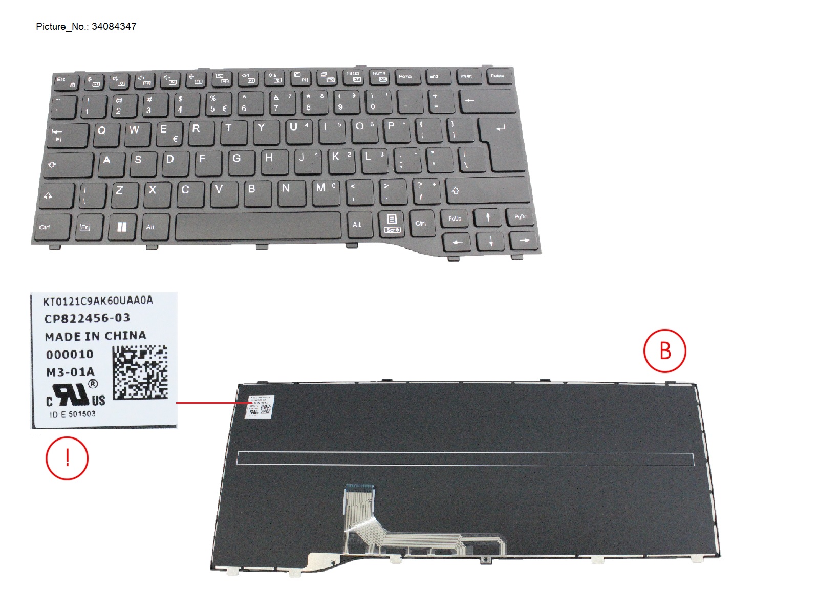 KEYBOARD BLACK NORMAL US (NEW_FN) KEYBOARD BLACK NORMAL US (NEW_FN)