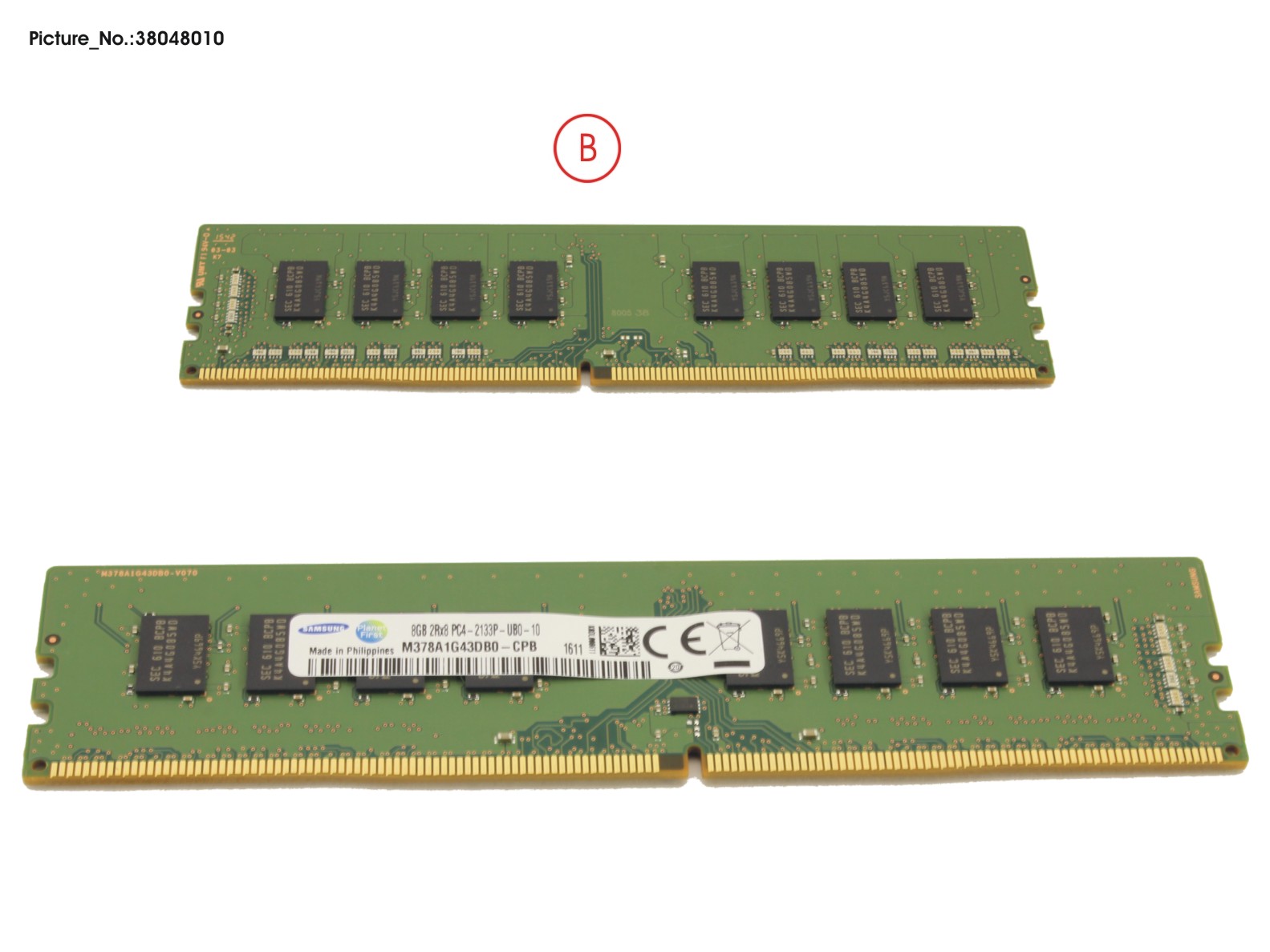 FUJITSU 8GB DDR4 UD 2133_L FUJITSU 8GB DDR4 UD 2133_L