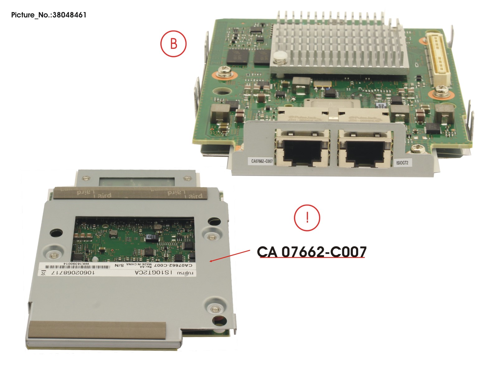 DX1/200 S3 SPARE CA ISCSI 2P 10GBASE-T