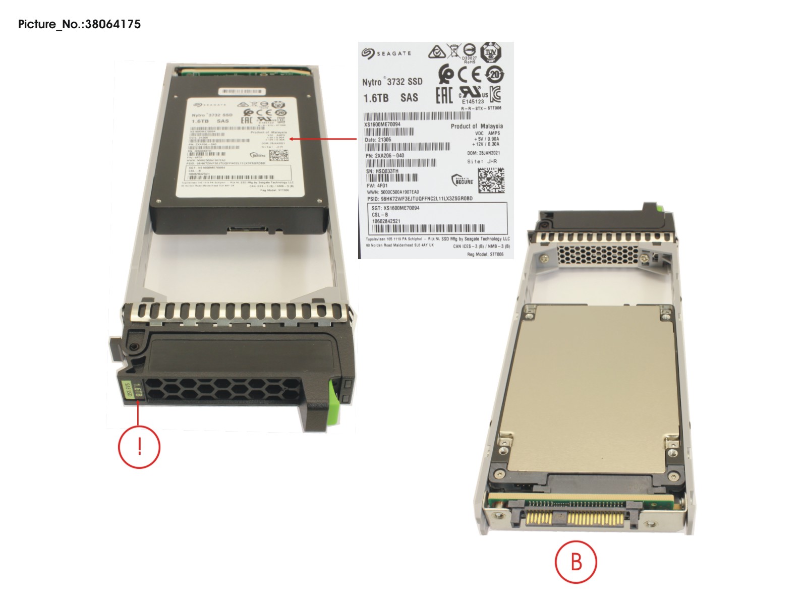 JX40 S2 TLC SSD 1.6TB WI SED JX40 S2 TLC SSD 1.6TB WI SED