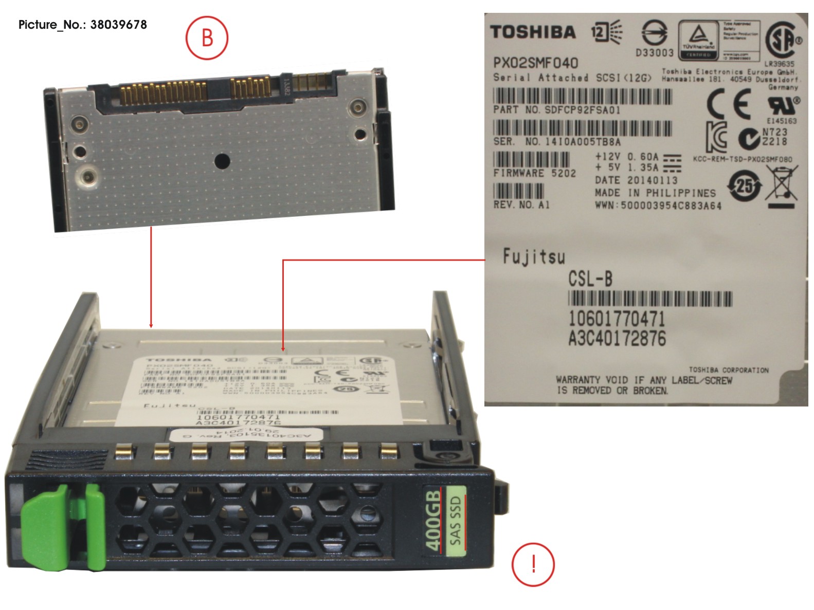 SSD SAS 12G 400GB MAIN 2.5 H-P EP