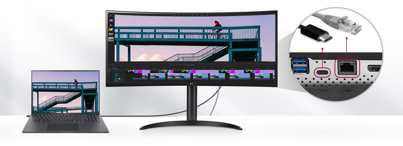 LG 34WQ75X Curved 21:9-UltraWide Monitor (34")