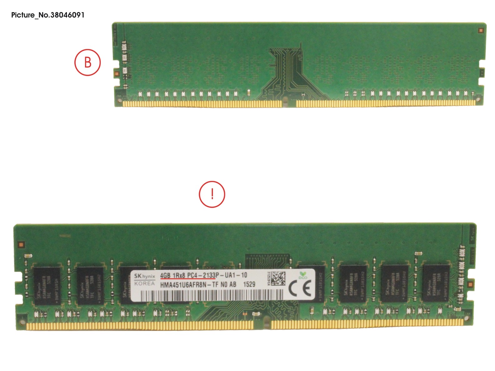 MEMORY 4GB DDR4-2133 UD