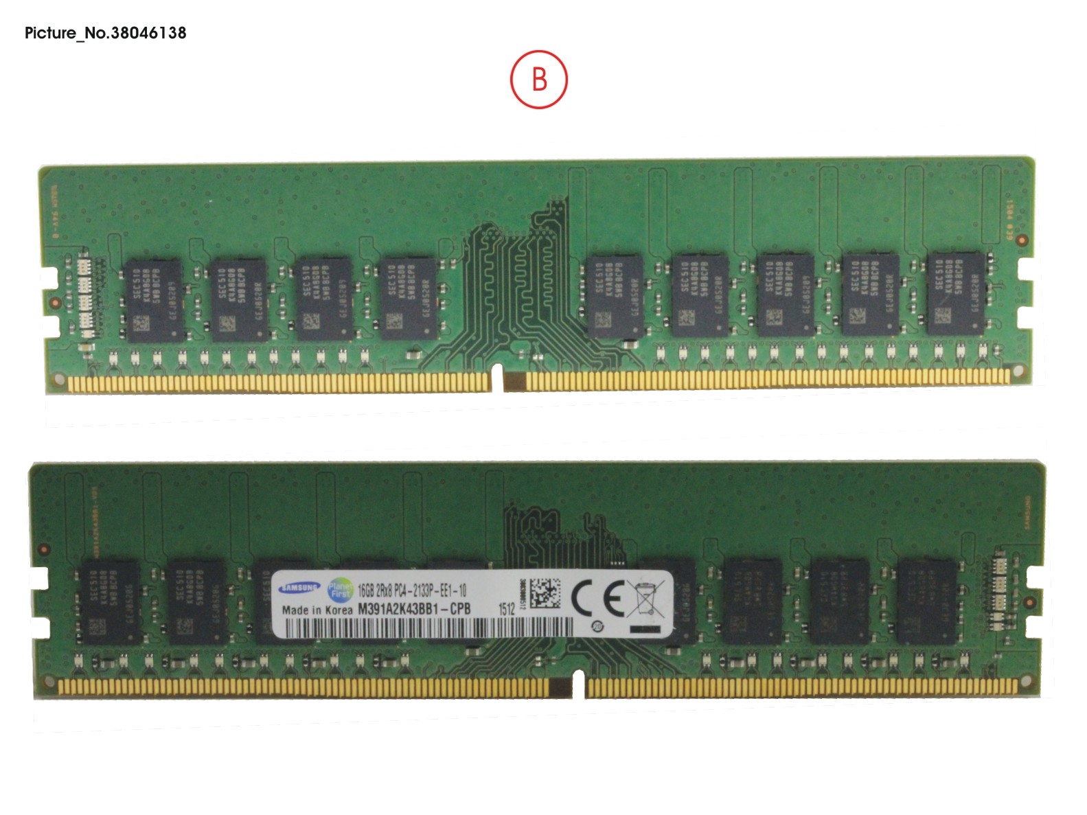 MEMORY 16GB DDR4-2133 ECC