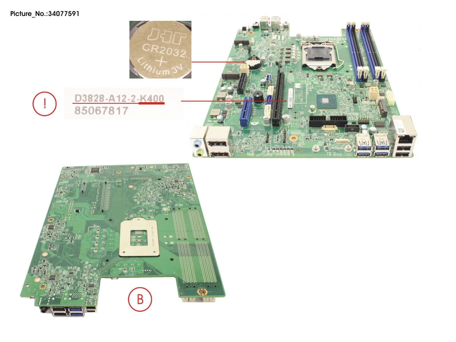 MAINBOARD D3828A