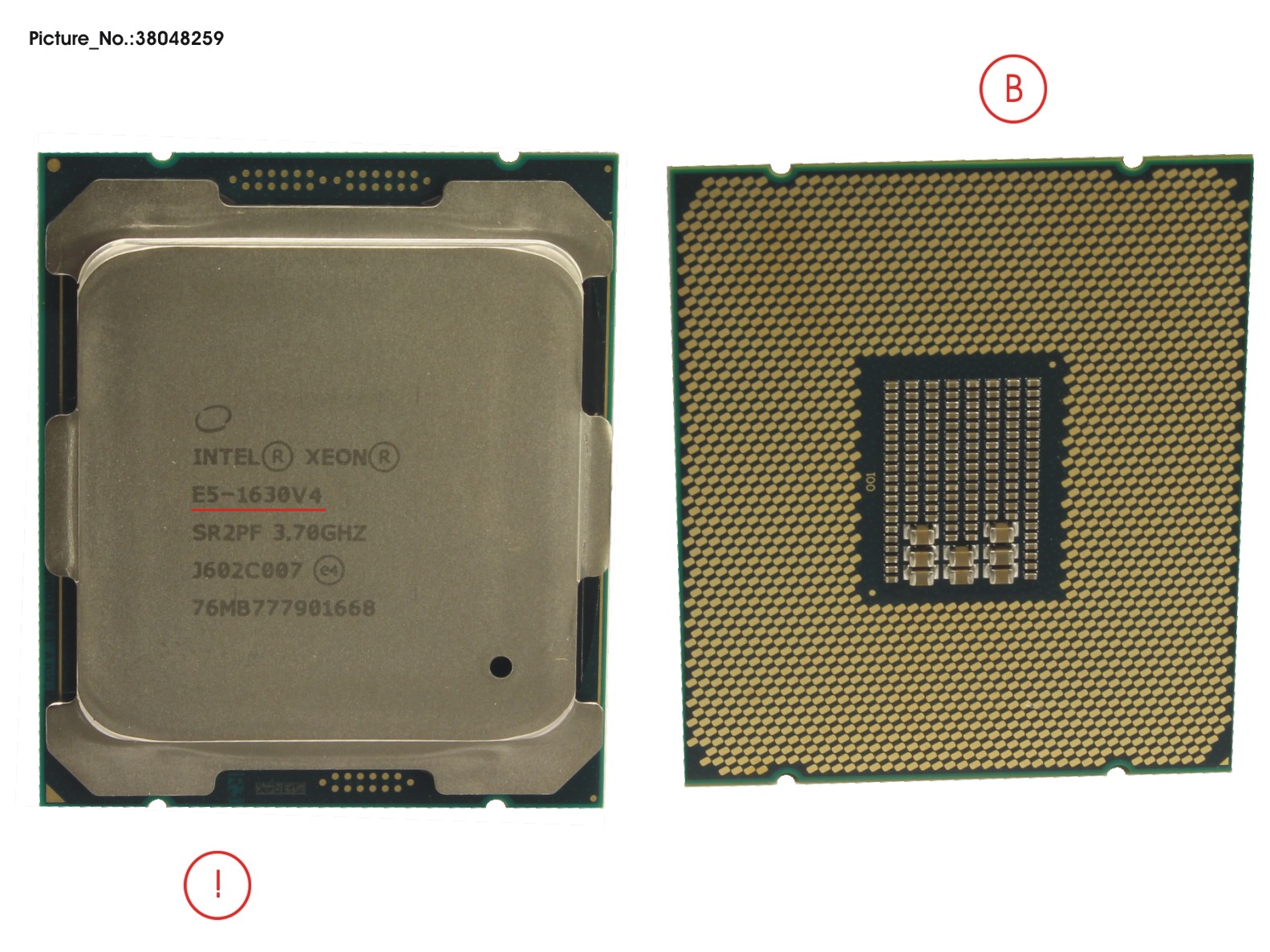 CPU XEON E5-1630V4 3.7GHZ 140W